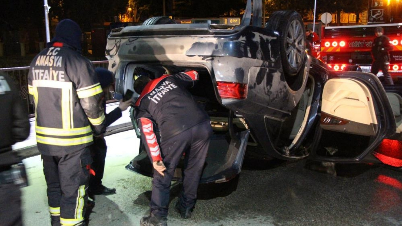 Yeşilırmak’ta Can Pazarı Nehre Uçan Otomobilde 1 Kişi Öldü (5)