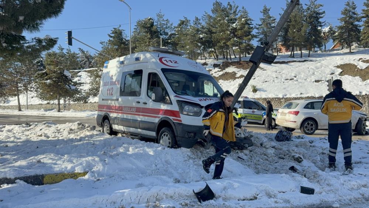 Ambulans Safranbolu Trafik Kazası (4)