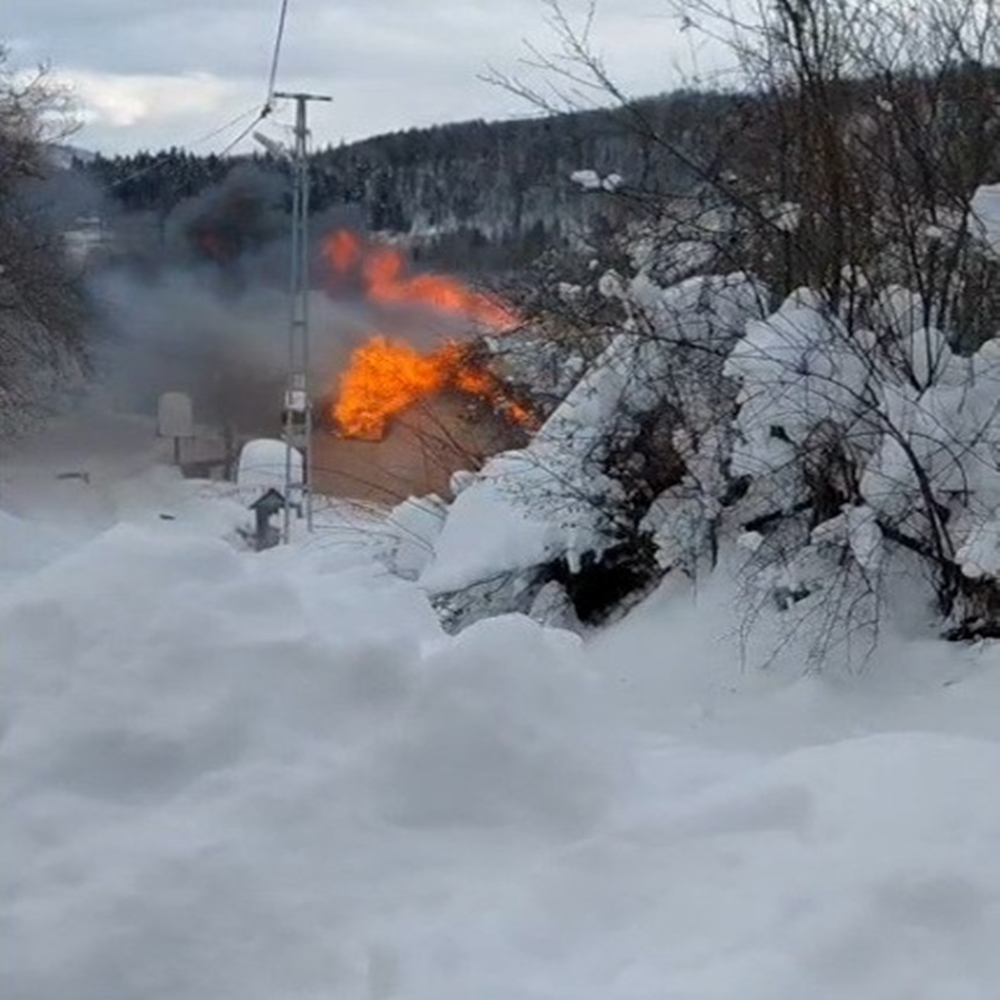Bartın Yangın Kar Itfaiye (2)