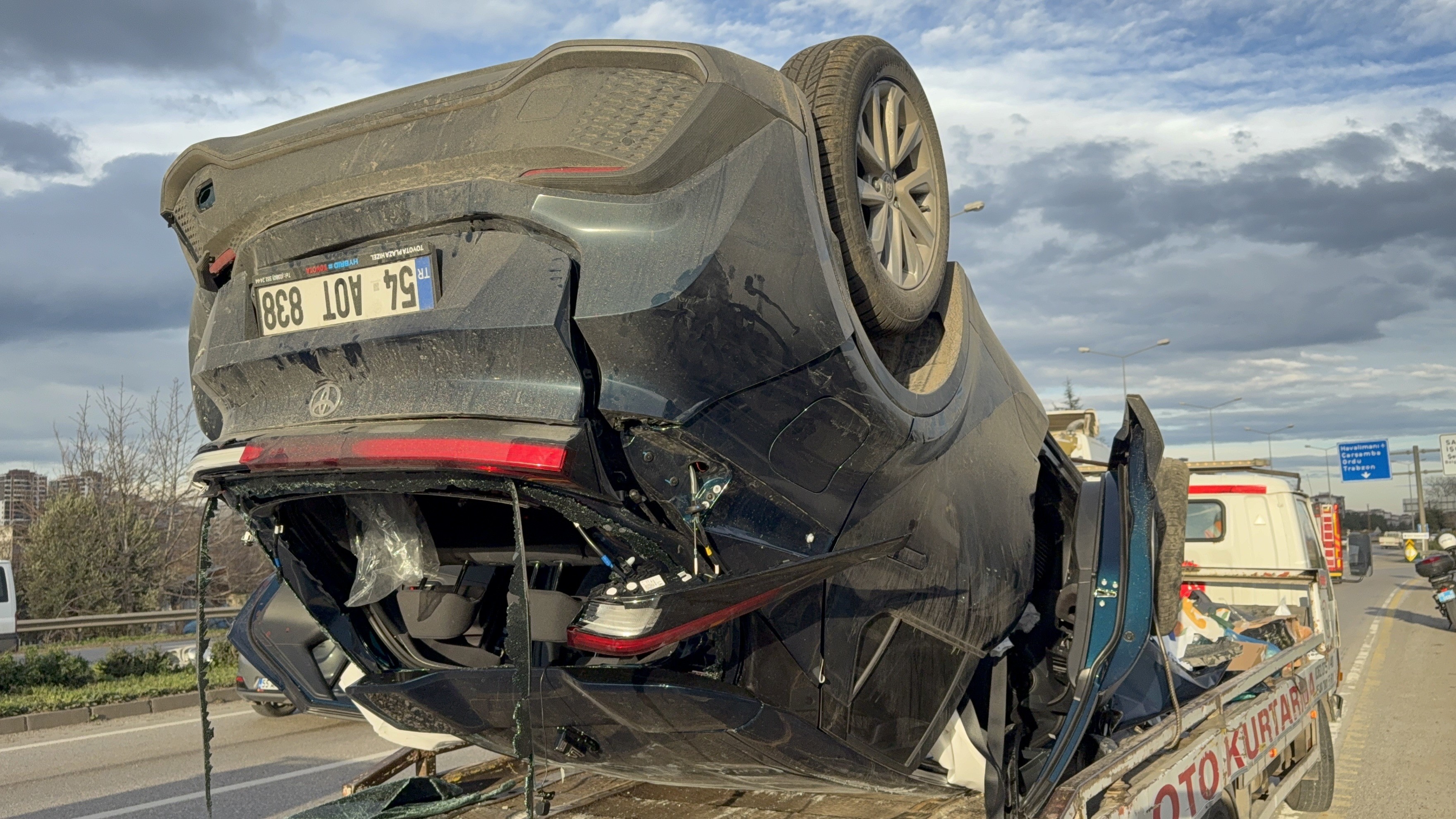 Cenazeden Dönüyorlardı Feci Kazada 4 Kişi Yaralandı! 46