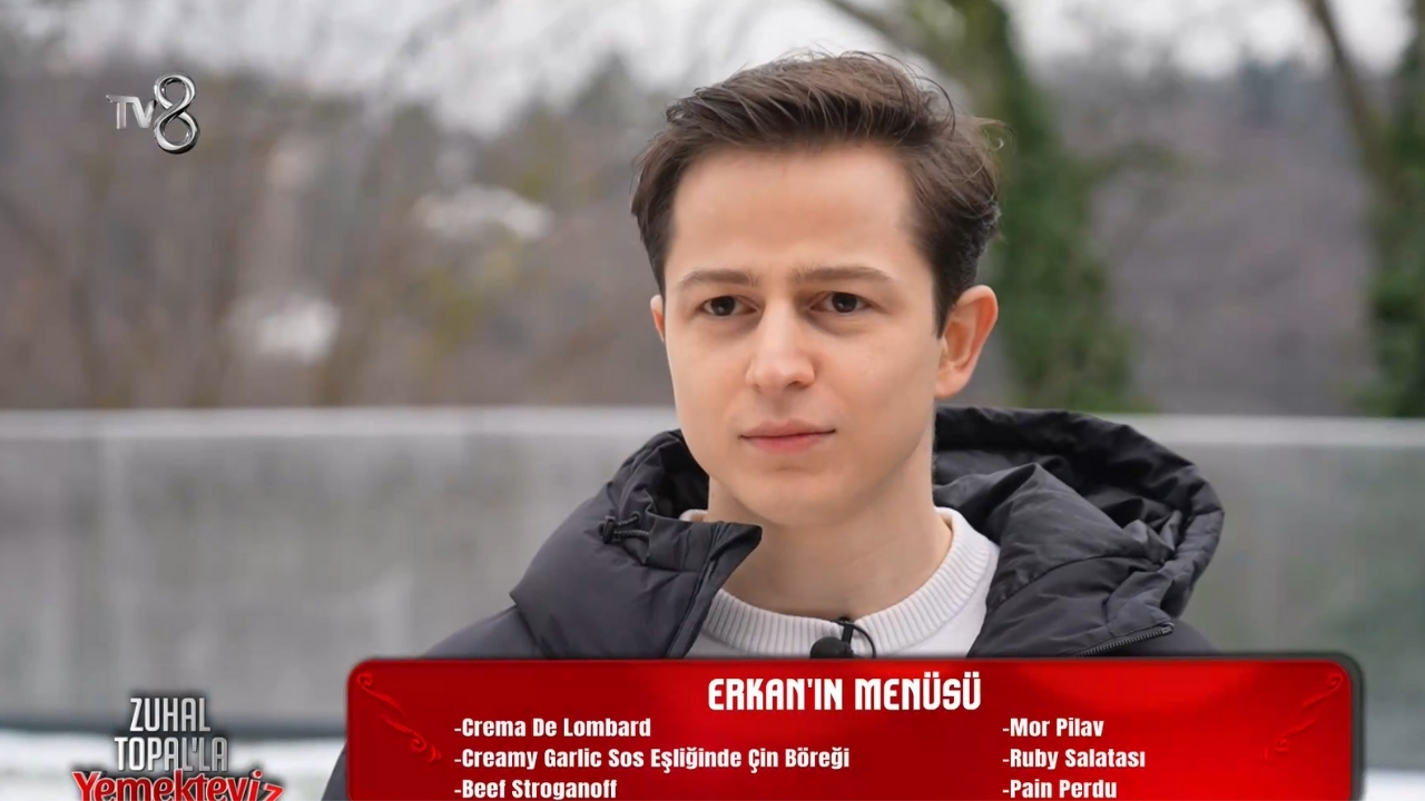 Erkan Kolakan’ın Zuhal Topal’la Yemekteyiz Menüsünde Neler Var (1)