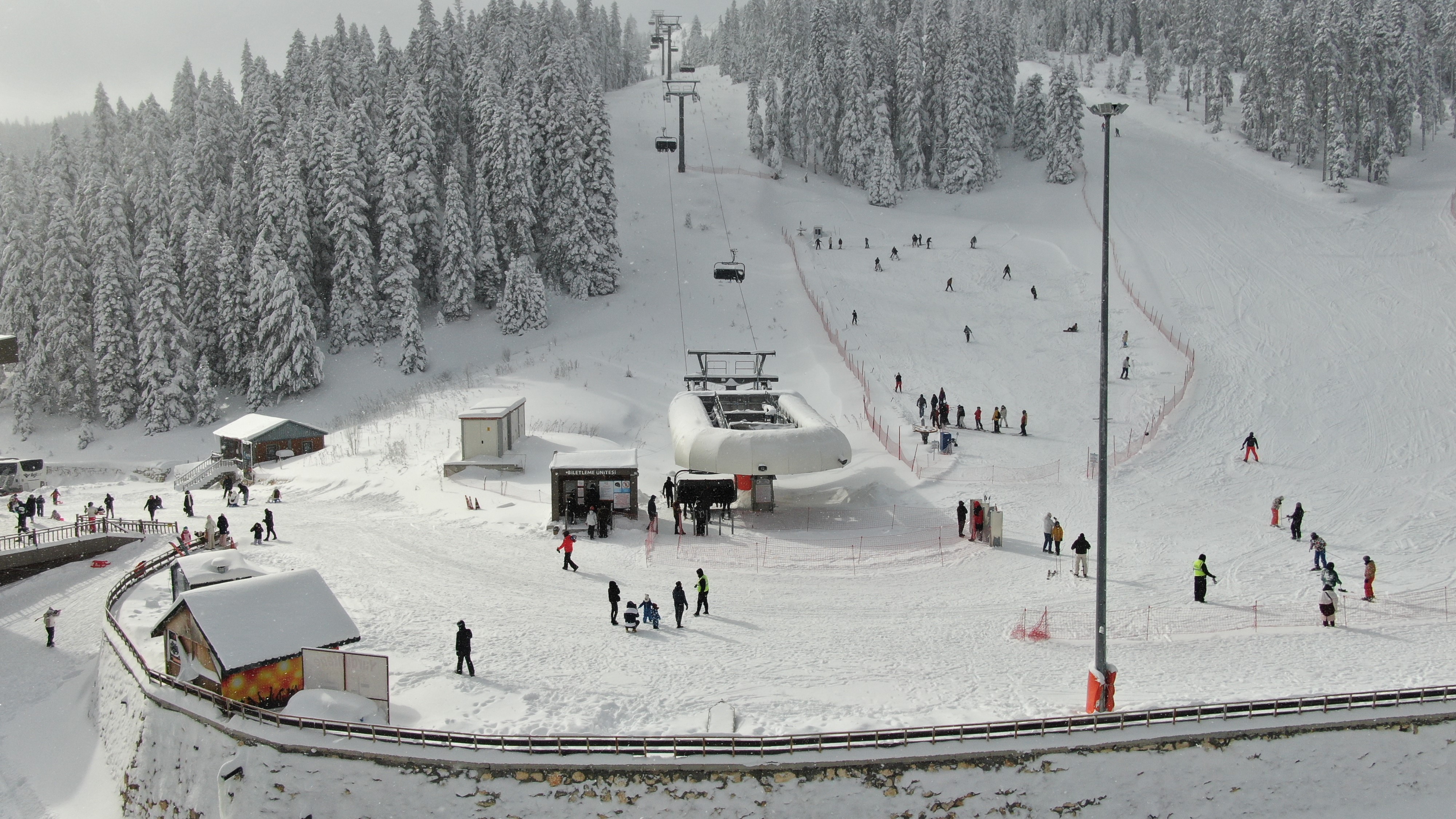 Hafta Sonu Ilgaz Dağı'nda Kar Keyfi Yaşandı 22