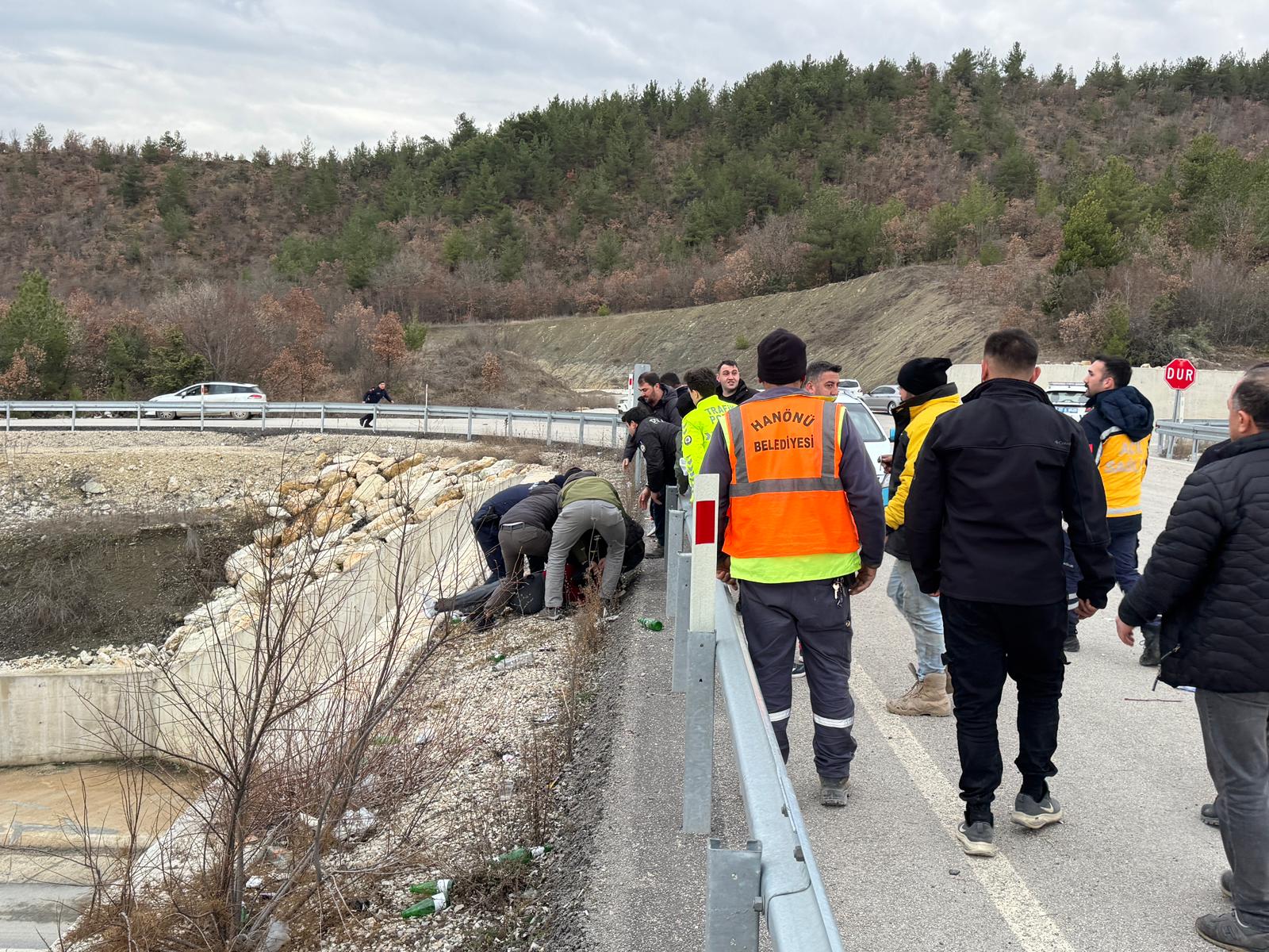 Hanönü’de Kadın Ölümün Eşiğinden Alındı