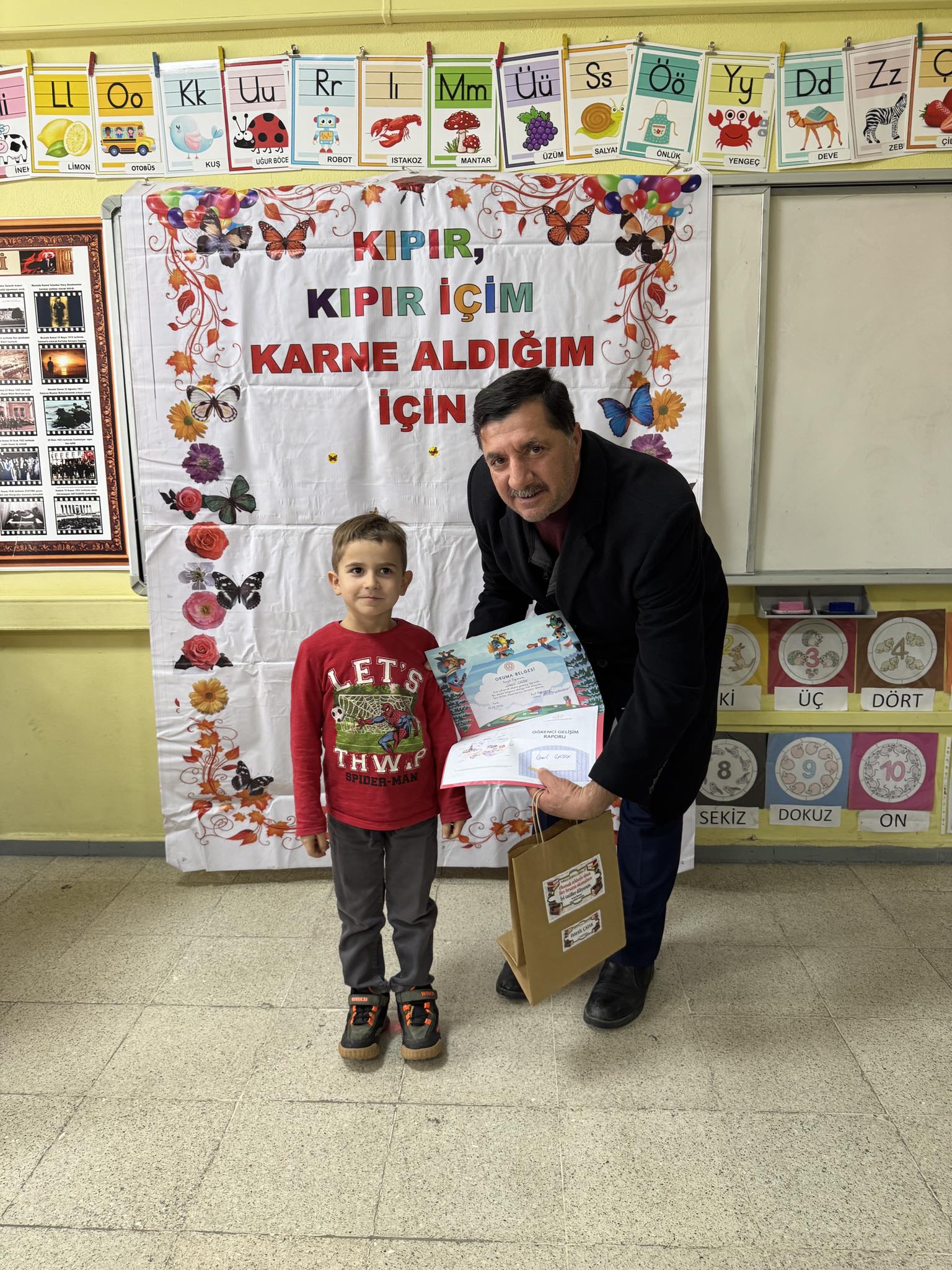 Hanönü'de Karne Sevinci Öğrenciler Yarıyıl Tatiline Girdi 4