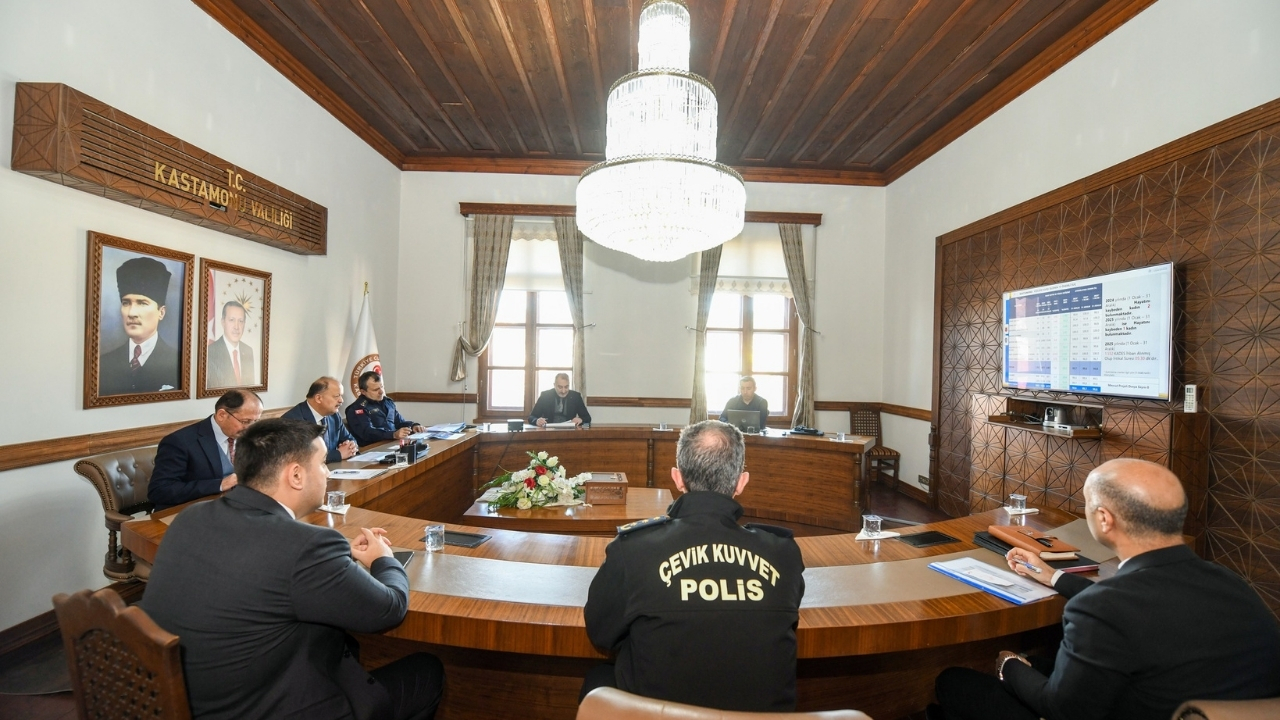 İl Güvenlik Ve Asayiş Koordinasyon Merkezi Toplantısı (3)