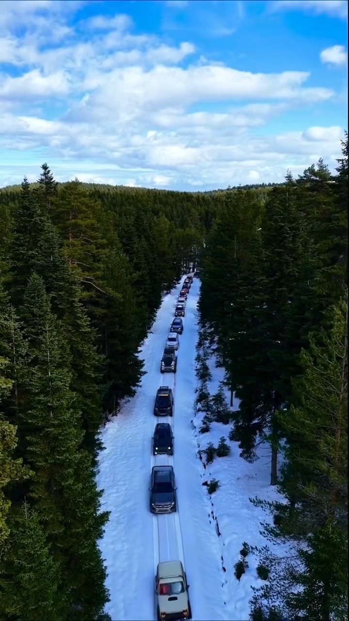 Ilgaz Dağı'nda Yaban Hayvanlarına Yüzlerce Kilo Yem Bırakıldı 2222