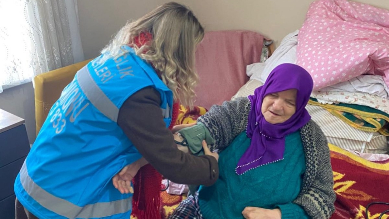 Kar Bastırdı, Evde Sağlık Durmadı İhsangazi’de Ekipler Kapı Kapı Dolaşıyor (1)