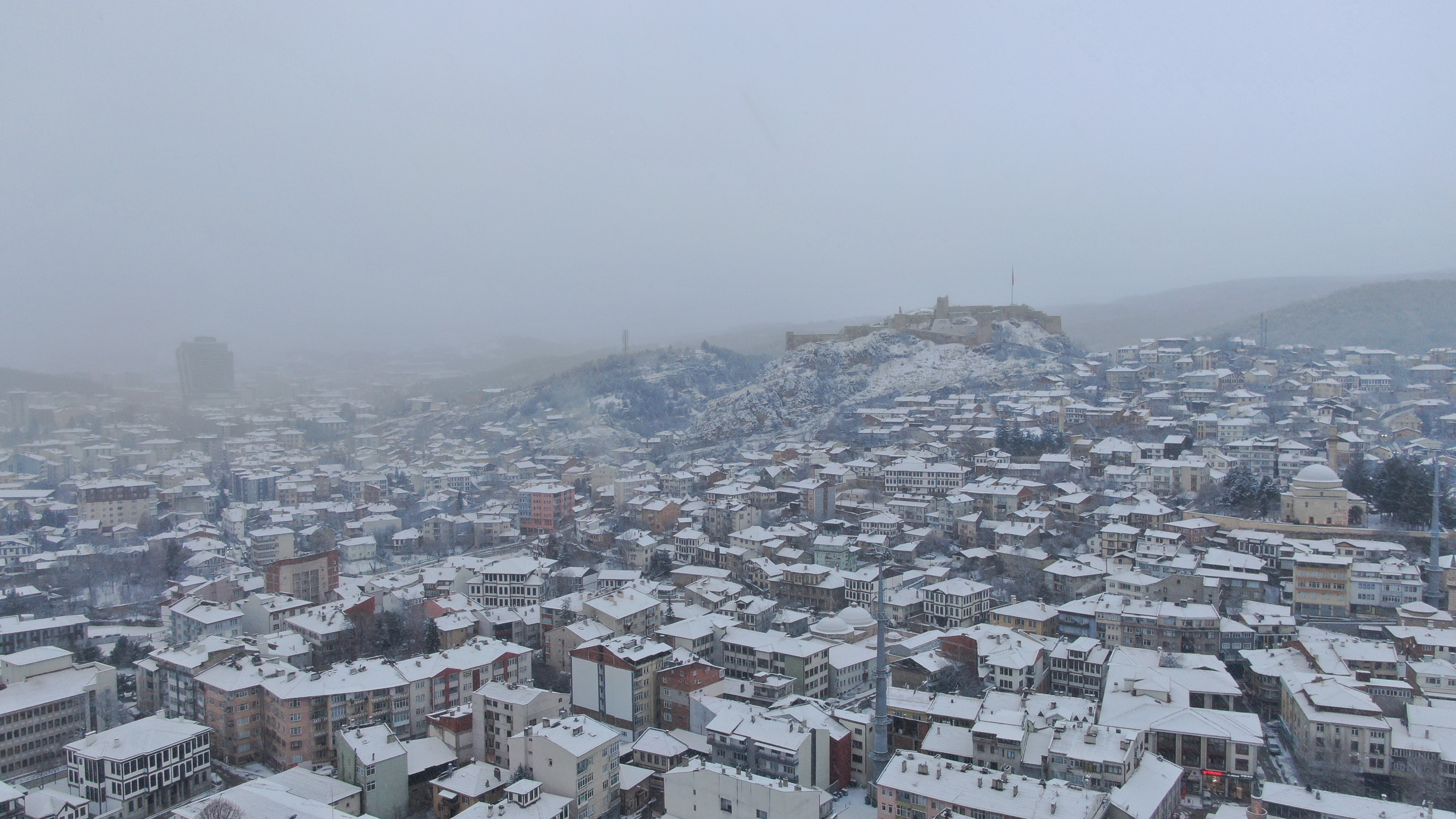 Kar Yağışı Kastamonu'yu Beyaza Bürüdü Barajlar Için Umut Oldu! 28
