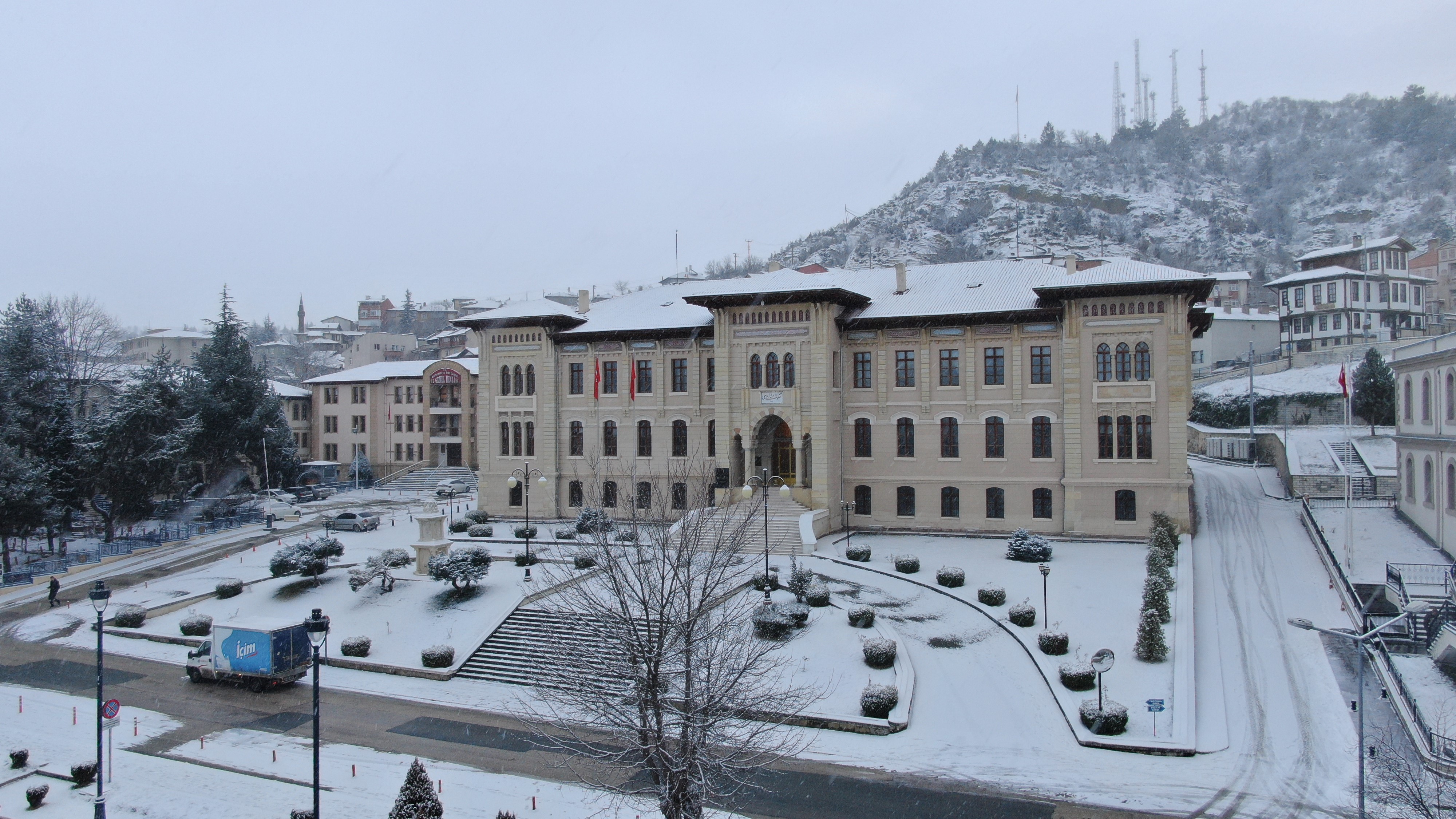 Kar Yağışı Kastamonu'yu Beyaza Bürüdü Barajlar Için Umut Oldu! 888888888888888888888888