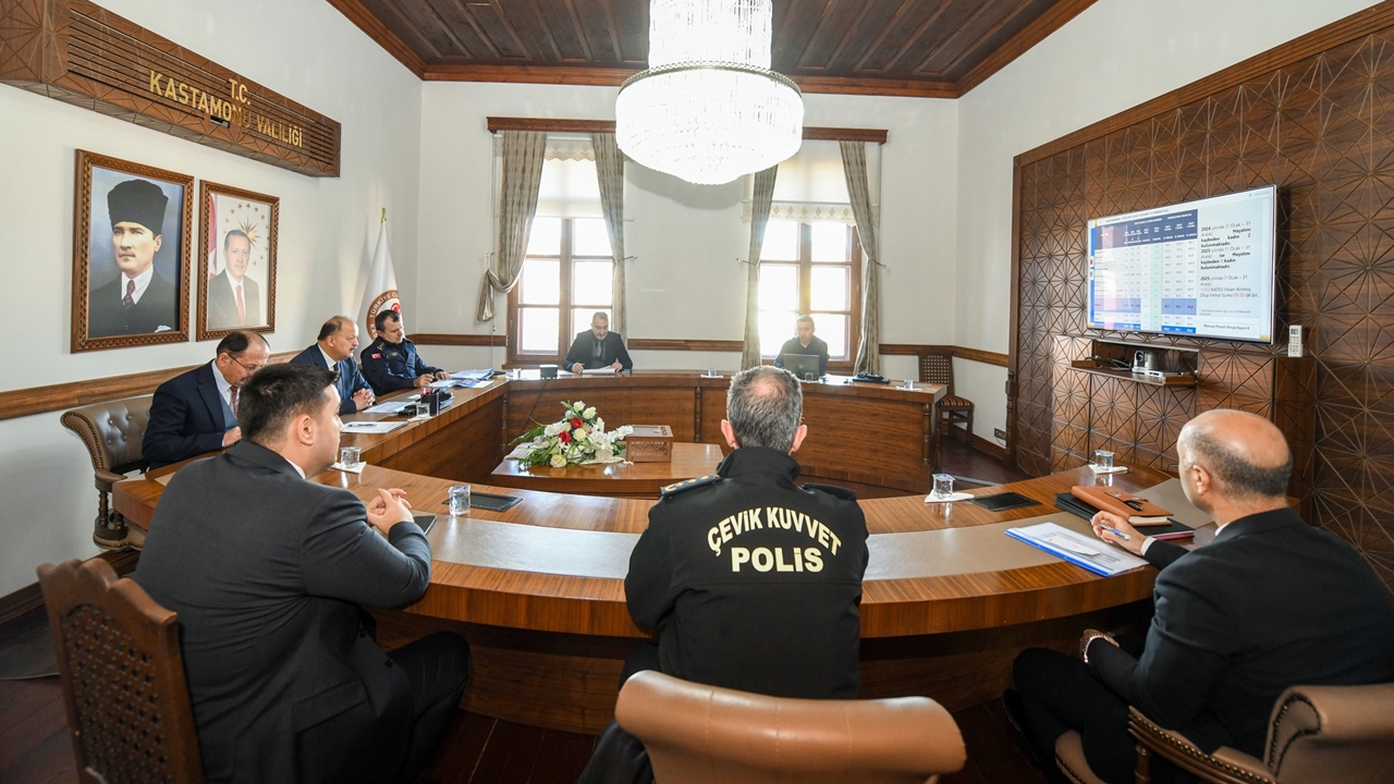 Kastamonu Da Asayiş Toplantısı (2)