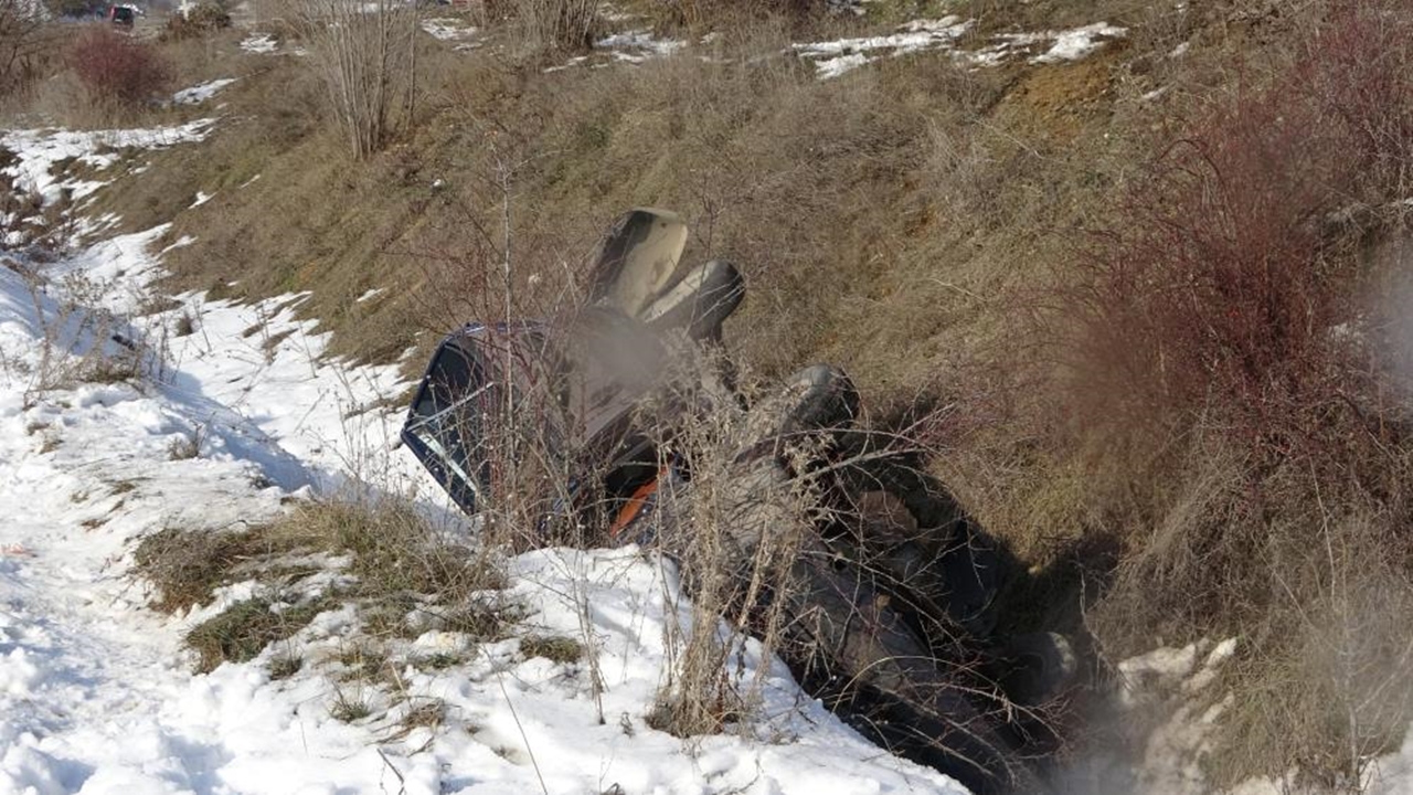 Kastamonu Daday Karayolu Feci Kaza 1'I Ağır 4 Yaralı (1)