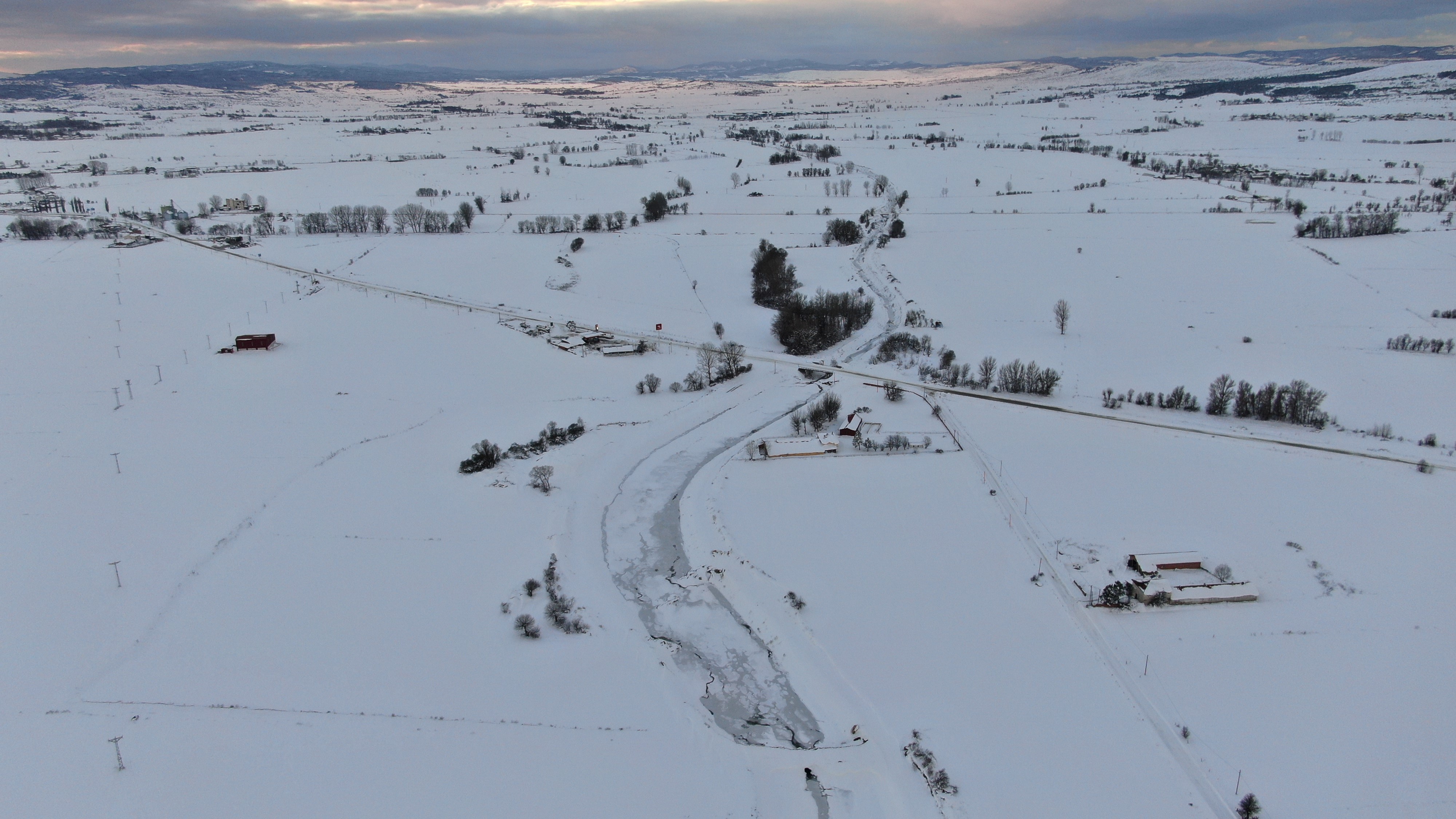 Kastamonu Dondu Barajlar, Göletler, Dereler Buz Tuttu! 11
