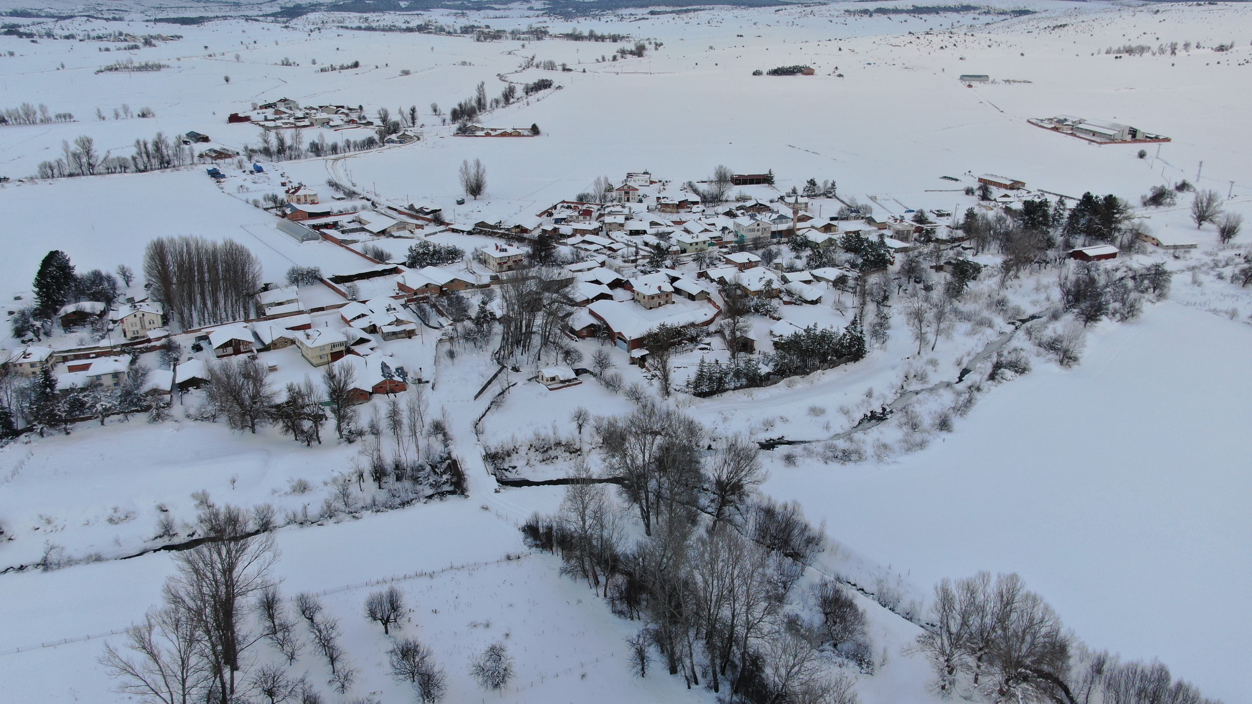 Kastamonu Dondu Barajlar, Göletler, Dereler Buz Tuttu! 8
