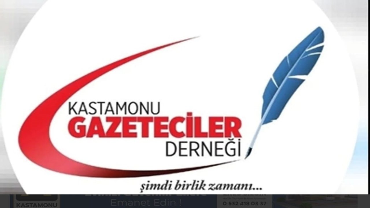 Kastamonu Gazeteciler Derneği 10 Ocak Logo