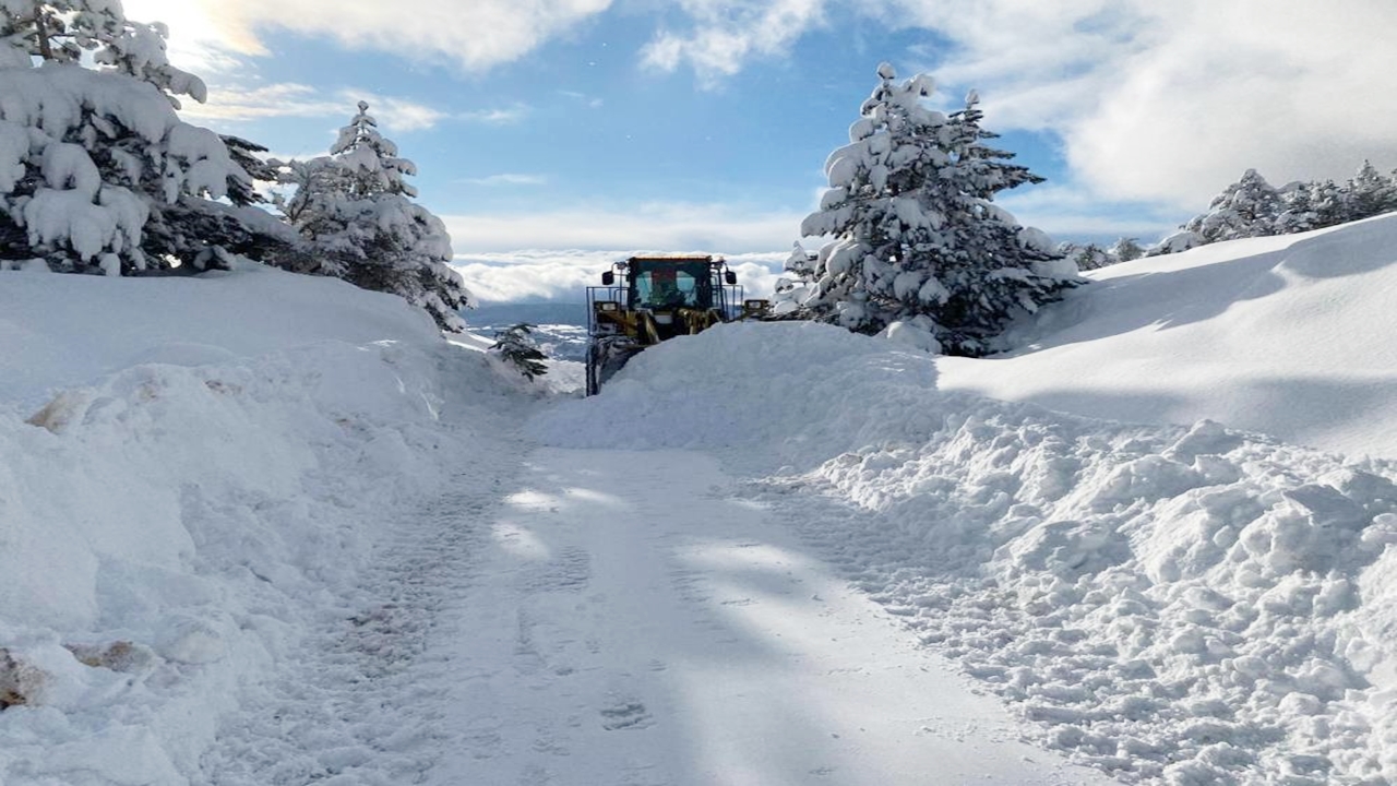 Kastamonu Kar Mücadele Yoğun Kar (3)