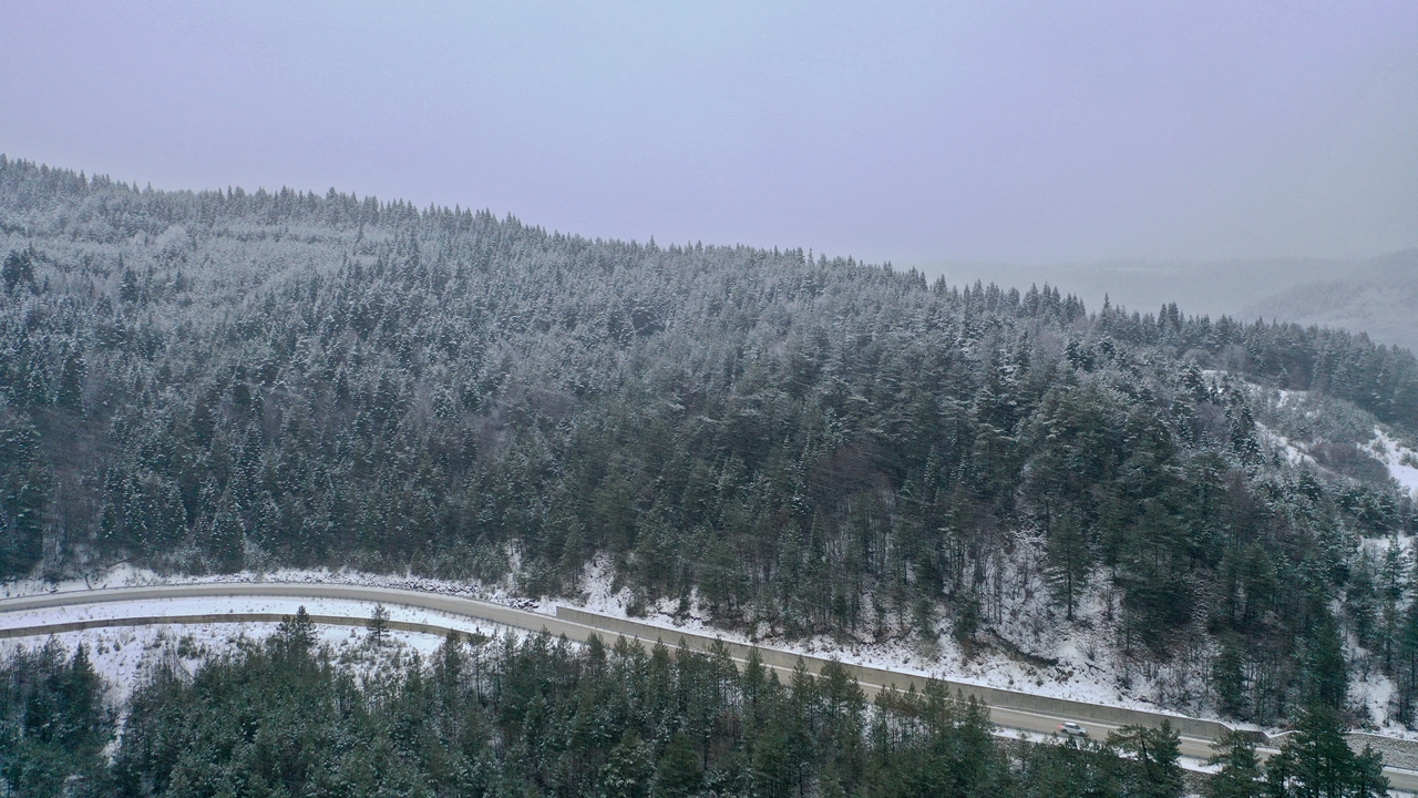 Kastamonu Kar Yağışı Yükseklerde Etkili (2)