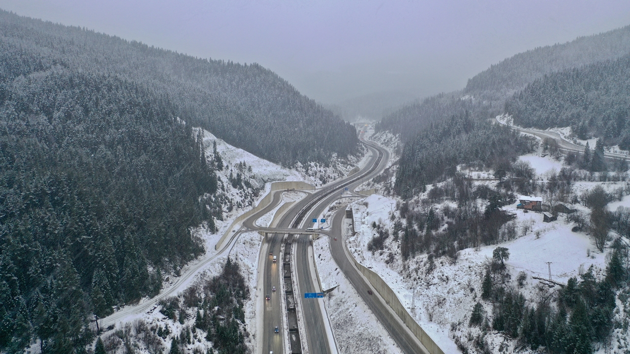Kastamonu Kar Yağışı Yükseklerde Etkili (4)