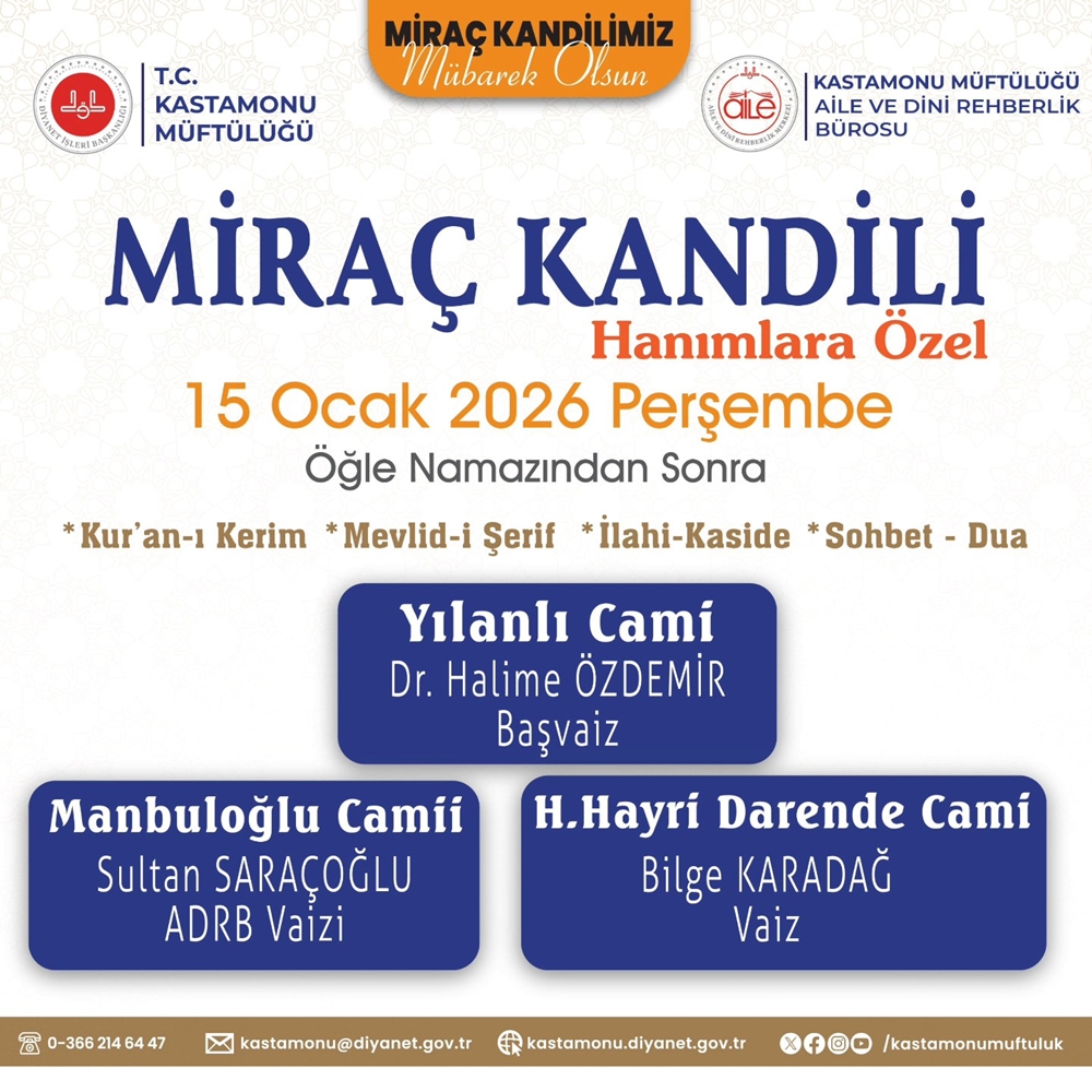 Kastamonu Miraç Programları (1)