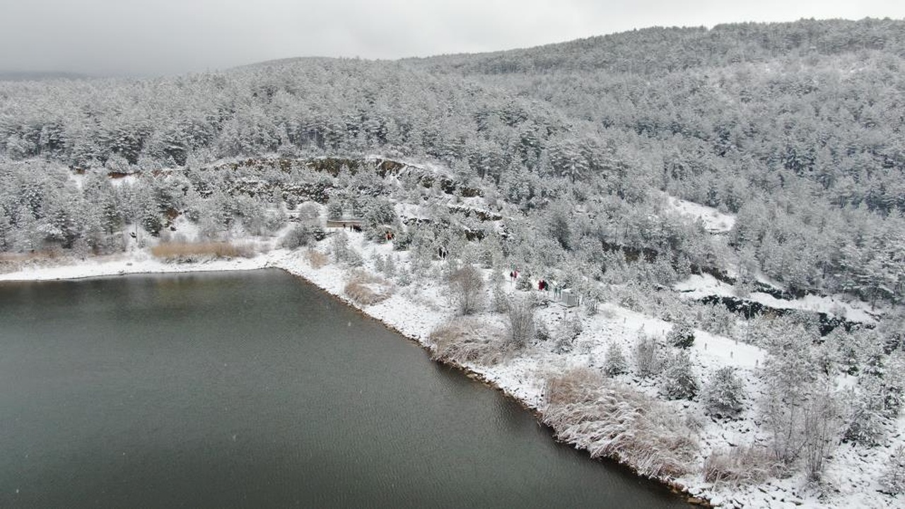 Kastamonu Tuzaklı Göleti Kar (2)