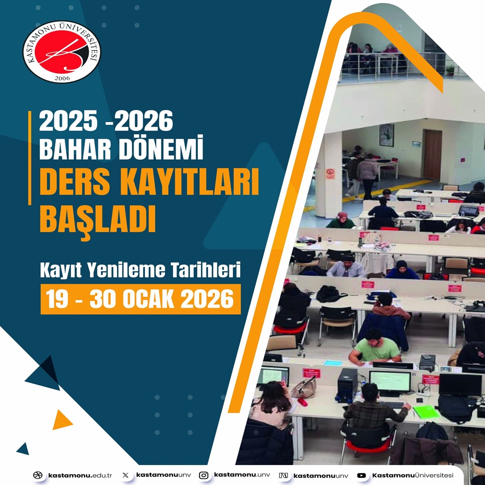 Kastamonu Üniversitesi Kayıt
