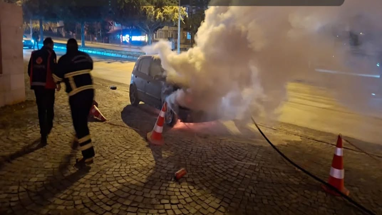 Kastamonu Üniversitesi Önü Yangın (1)