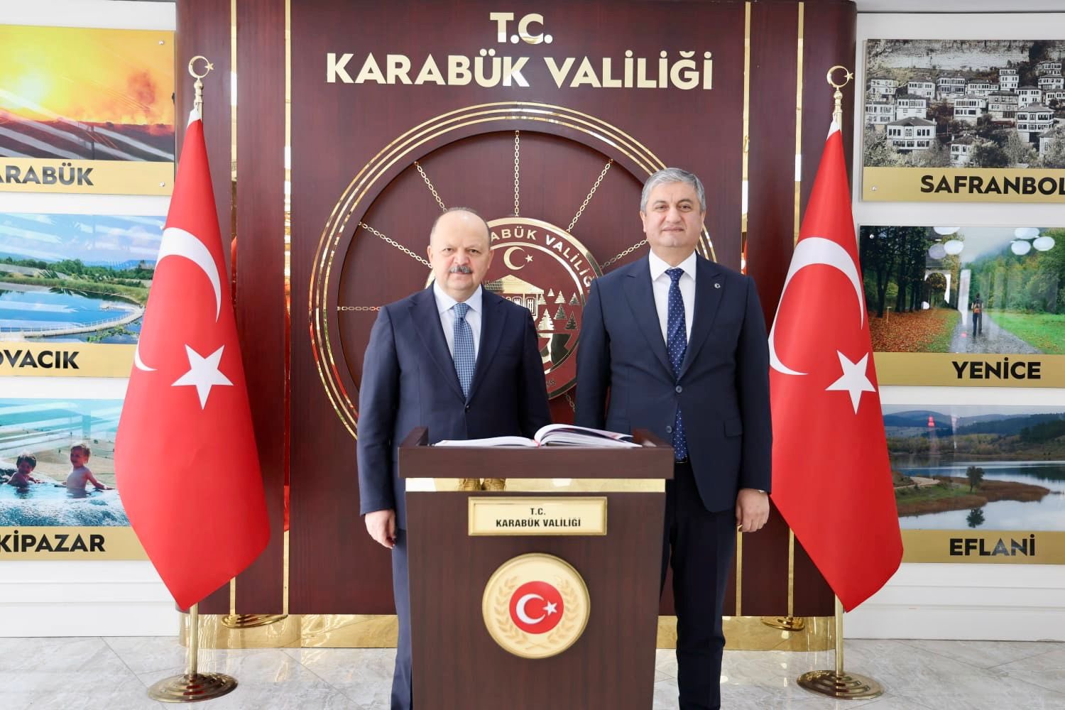 Kastamonu Valisi Dallı Karabük Valisi Yavuz Ile Bir Araya Geldi 22