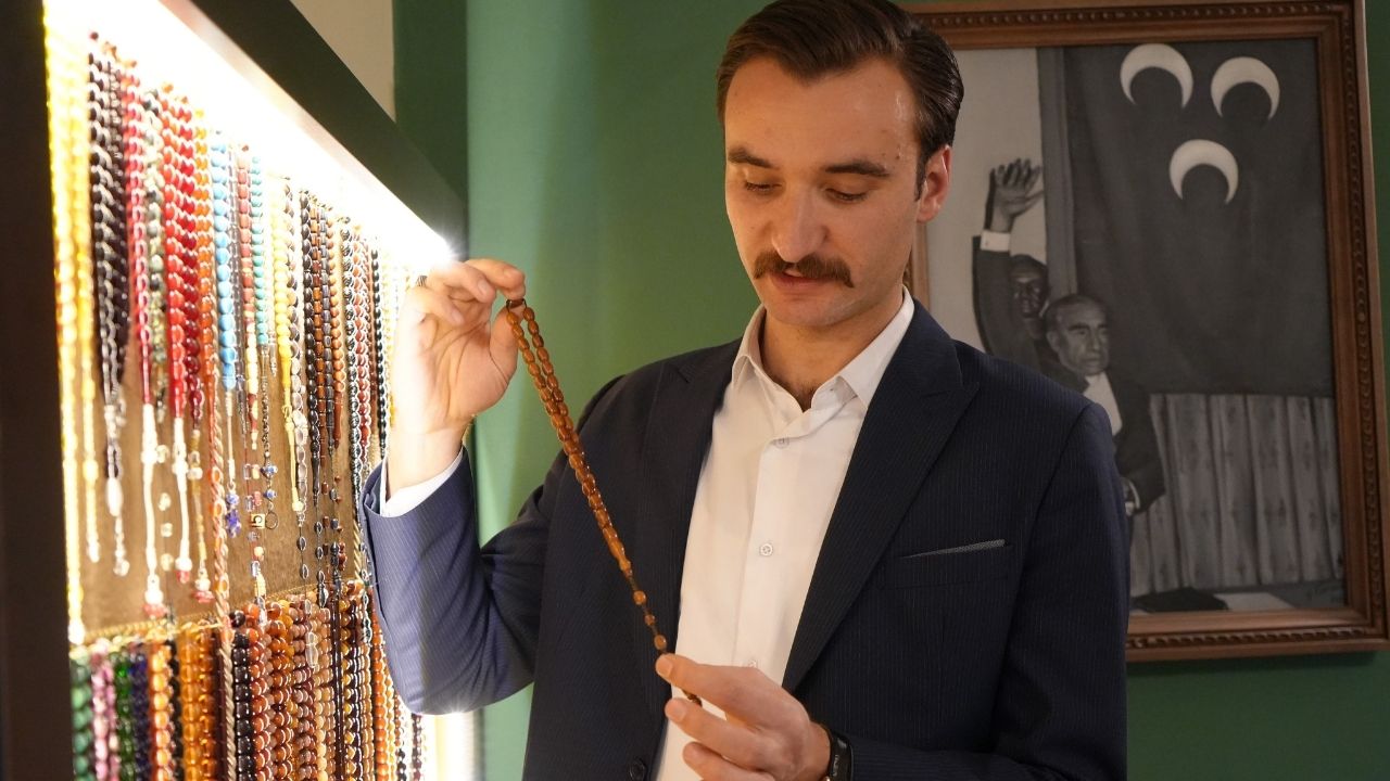 Kastamonu’da Merak Ustalığa Dönüştü Bir Tespih Için Iki Gün Mesai (4)