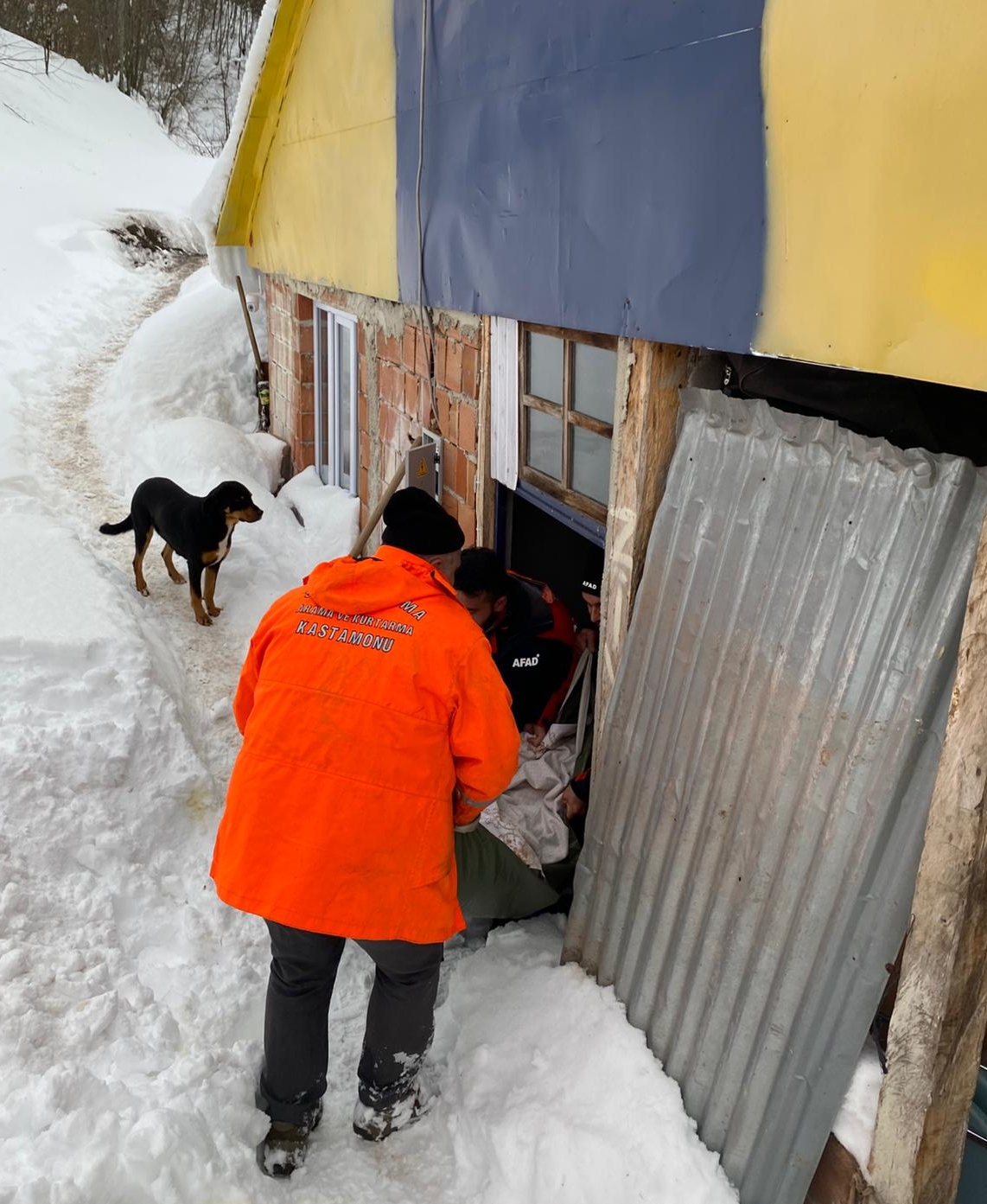 Kastamonu'da Rahatsızlanan Kadın Için Afad Seferber Oldu 4