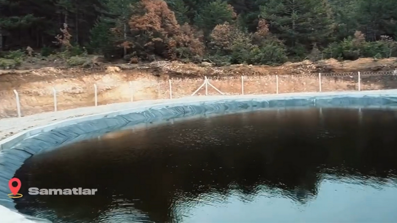 Kastamonu’da Zarar Gören Yangın Havuzu Yeniden Devreye Alındı (2)