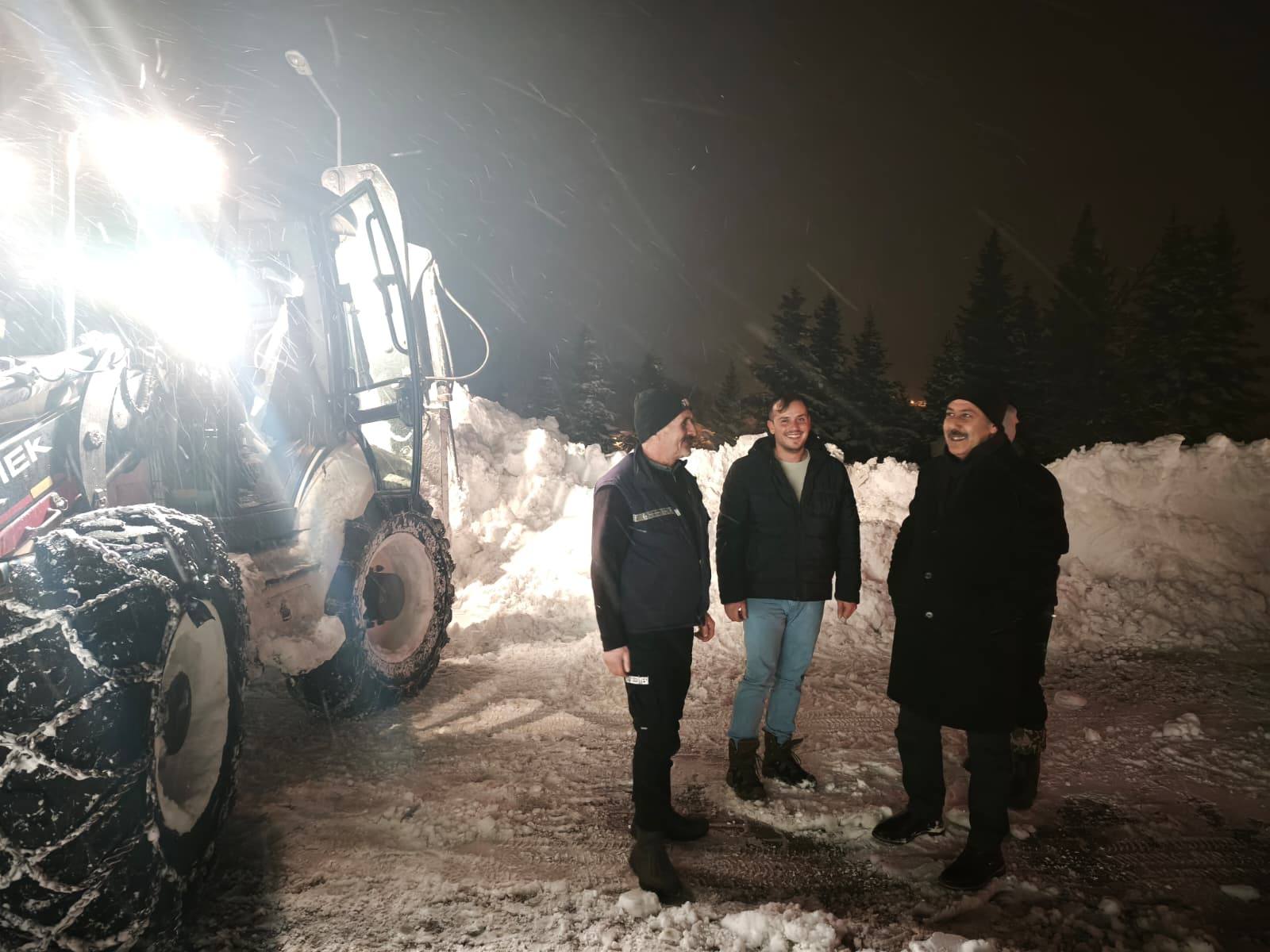 Kastamonu'nun Ilçesinde Kar Mesaisine Ziyaret! 22