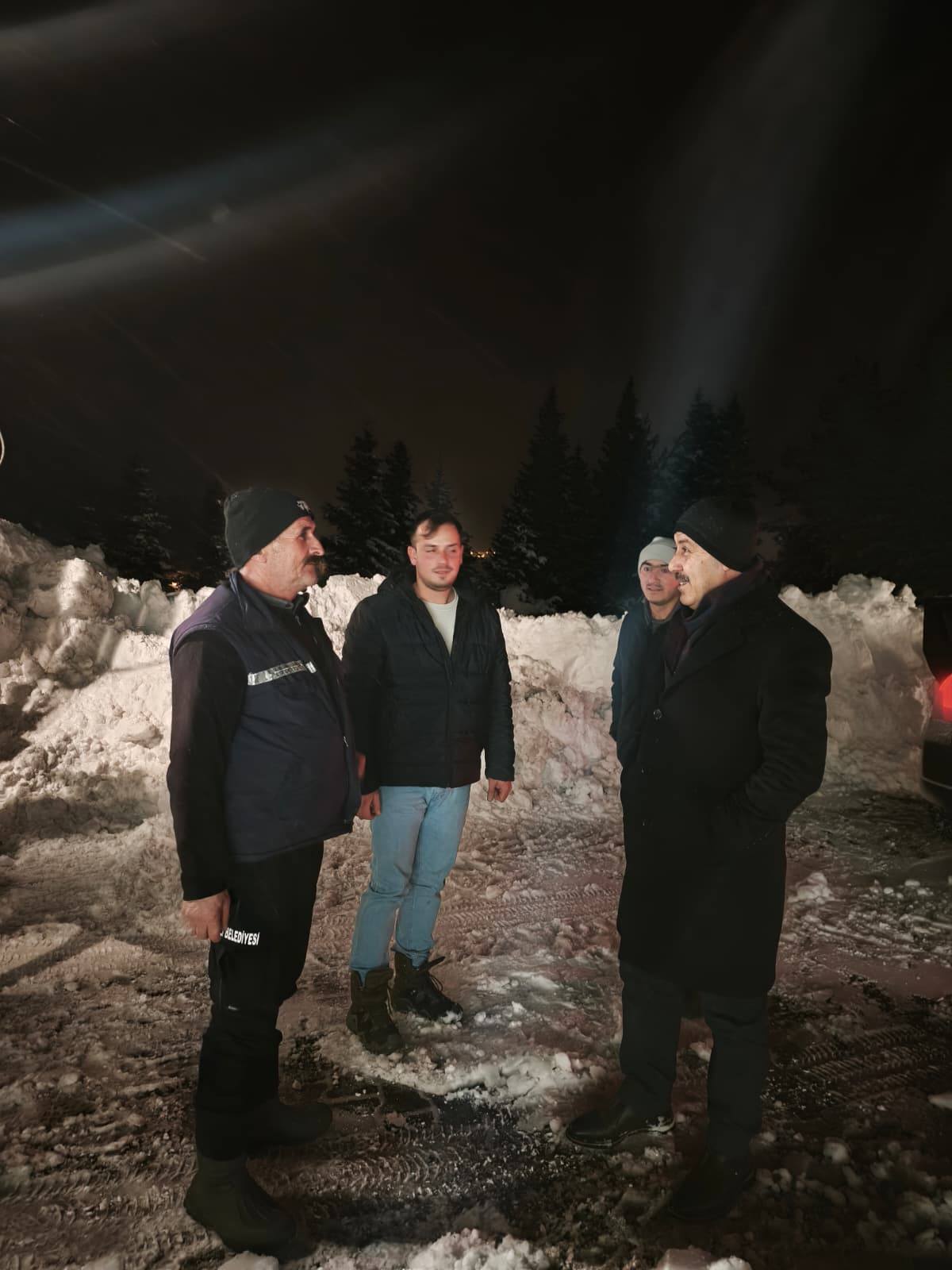 Kastamonu'nun Ilçesinde Kar Mesaisine Ziyaret! 24