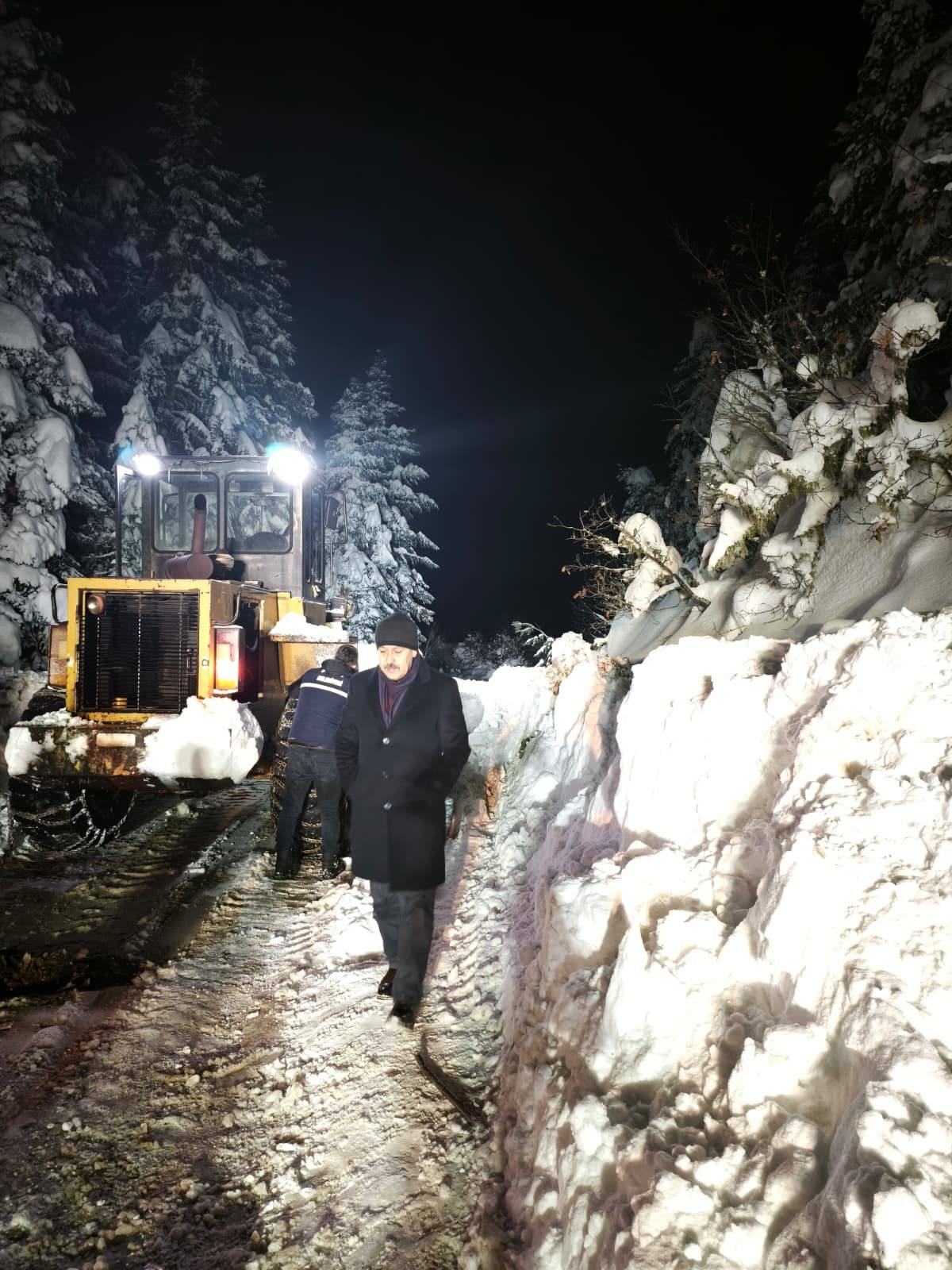 Kastamonu'nun Ilçesinde Kar Mesaisine Ziyaret! 88