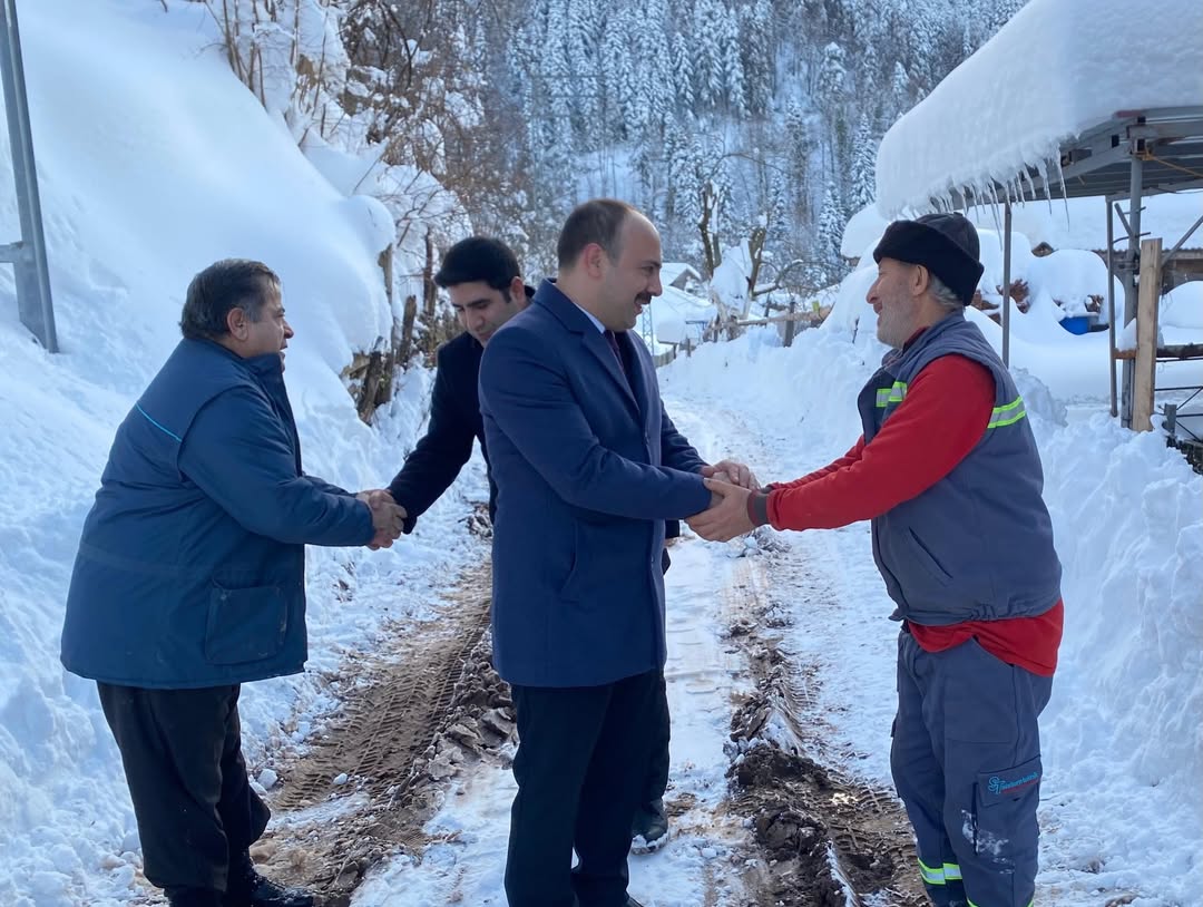 Kastamonu'nun Ilçesinde Karla Mücadele Çalışmalarını Yerinde Inceledi 14