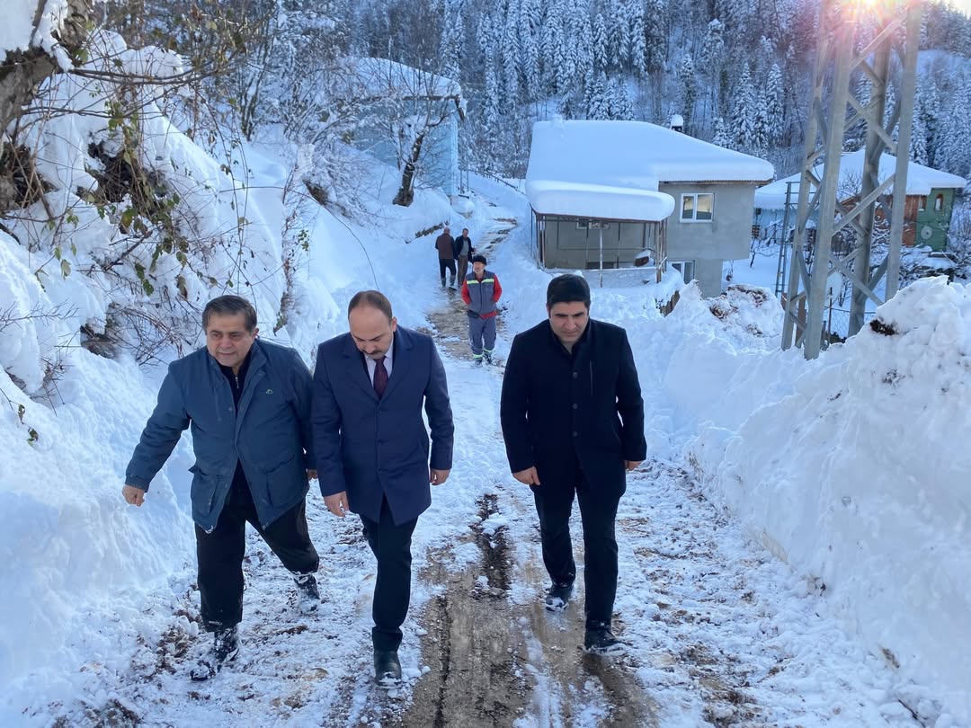 Kastamonu'nun Ilçesinde Karla Mücadele Çalışmalarını Yerinde Inceledi 4
