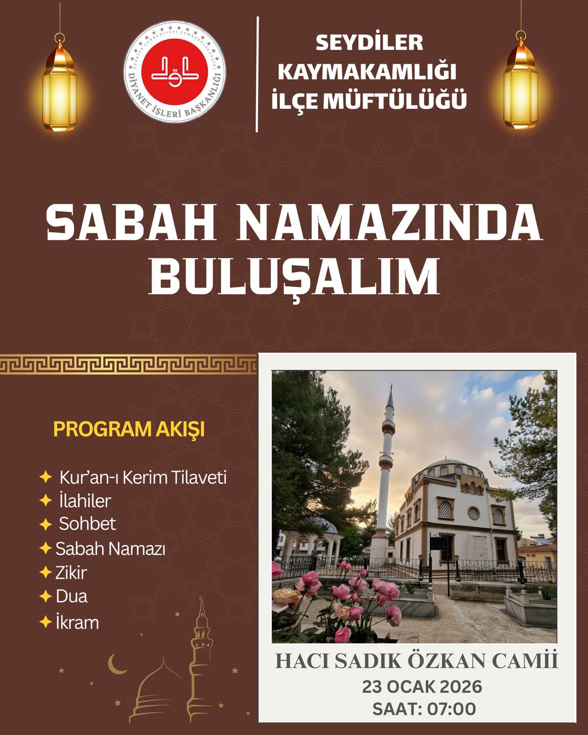Kastamonu’nun Ilçesinde Sabah Namazı Buluşmasına Davet (2)