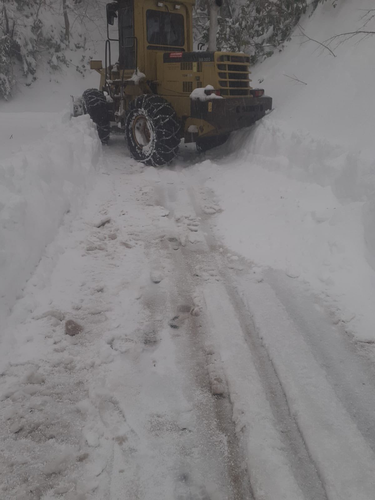 Kastamonu'nun Ilçesindeki Köy Yollarında Çalışmalar Sürüyor 12