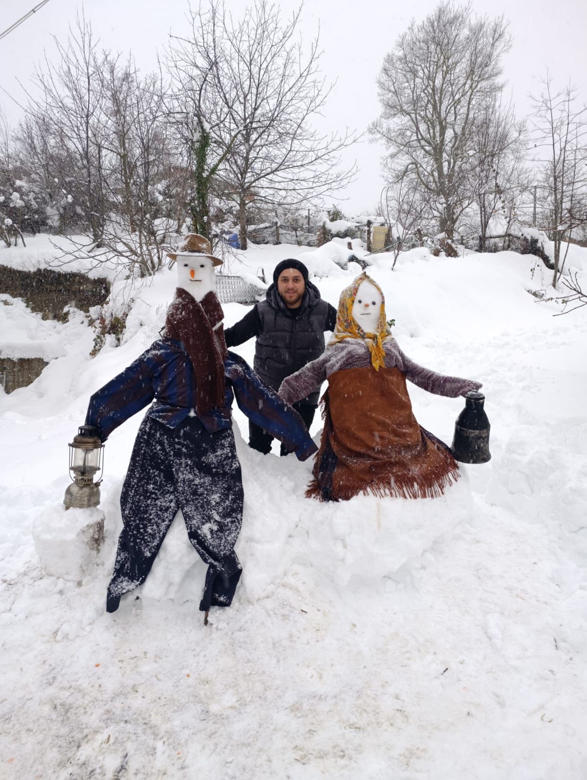 Kastamonu'nun Köyünde Kar Yağışı Sonrası Nüfusa 2 Kişi Daha Eklendi 22222222