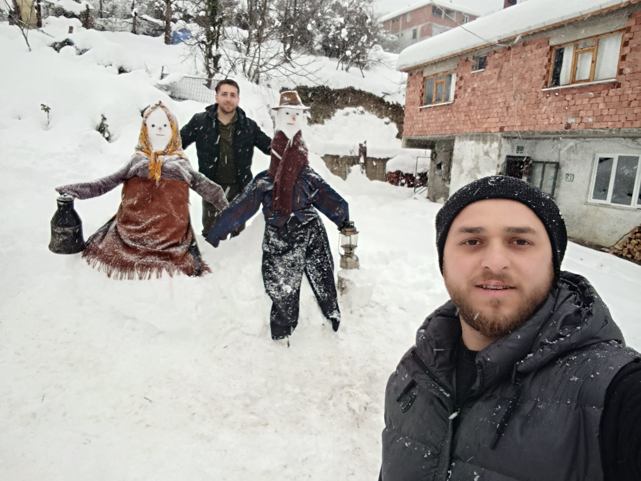 Kastamonu'nun Köyünde Kar Yağışı Sonrası Nüfusa 2 Kişi Daha Eklendi 4