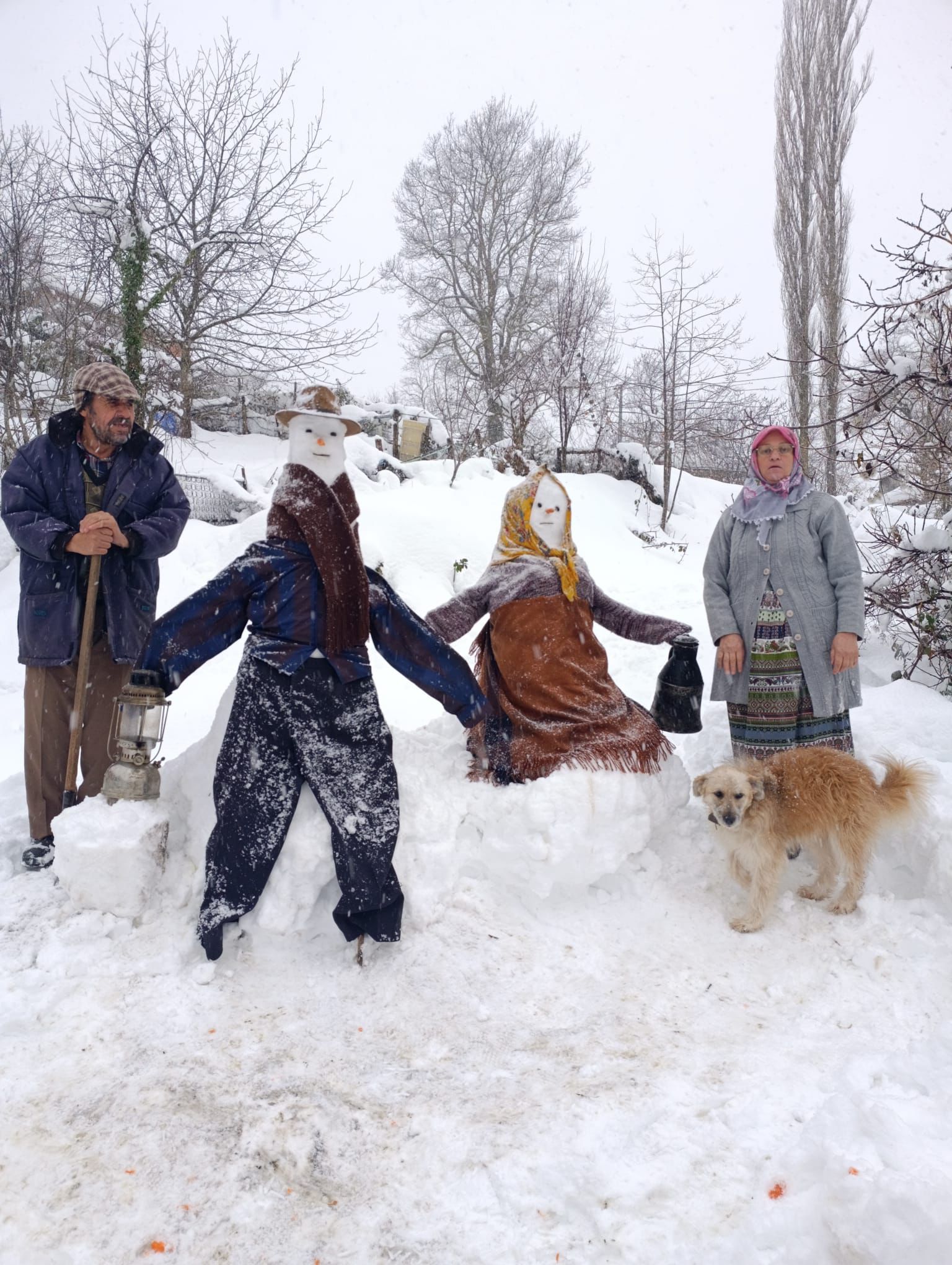 Kastamonu'nun Köyünde Kar Yağışı Sonrası Nüfusa 2 Kişi Daha Eklendi 8
