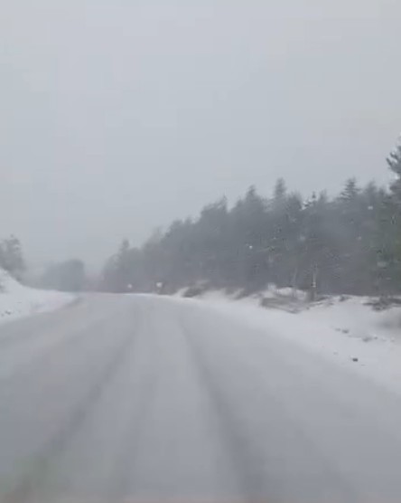 Kastamonu'nun Yüksek Kesimlerinde Kar Yağışı Etkili Oluyor 2222