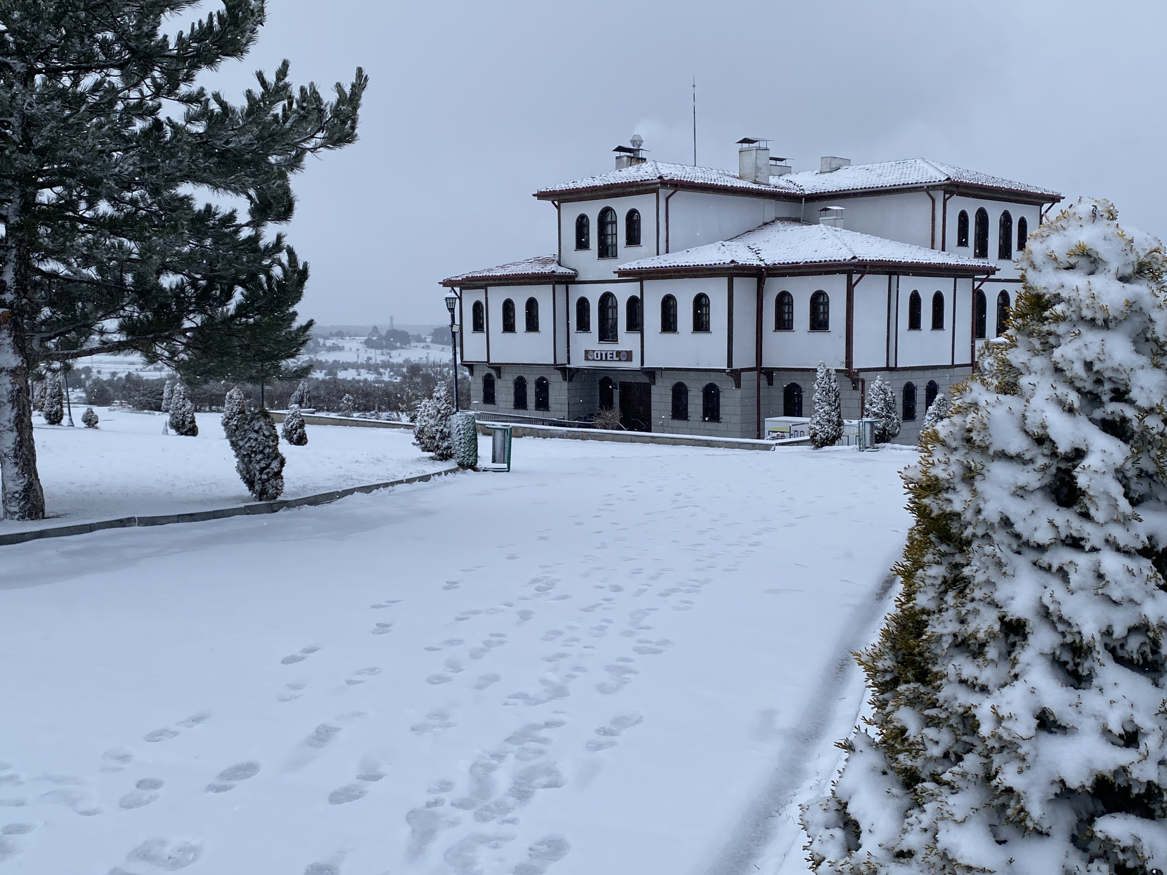 Kastamonu'nun Yüksek Kesimlerinde Kar Yağışı Etkisini Artırdı 4