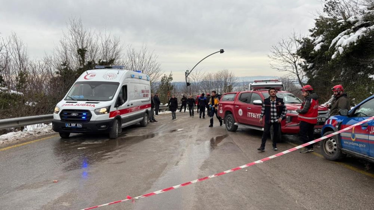 Kocaeli Yolcu Otobüsü Uçtu (3)