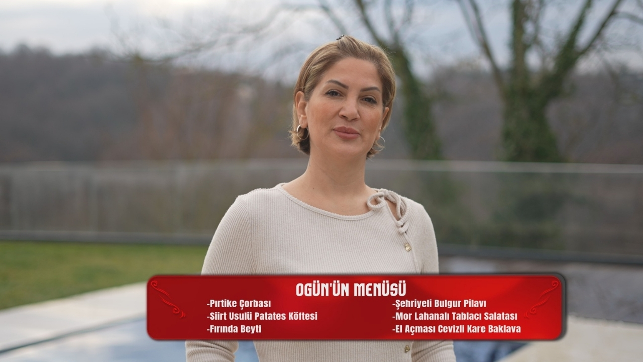 Ogün Özkanca’nın Zuhal Topal’la Yemekteyiz Menüsünde Neler Var-1