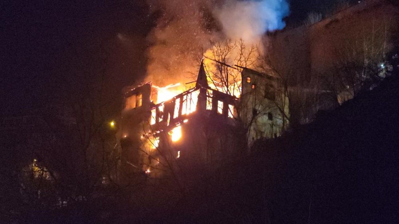 Safranbolu Tarihi Ev Yandı (3)