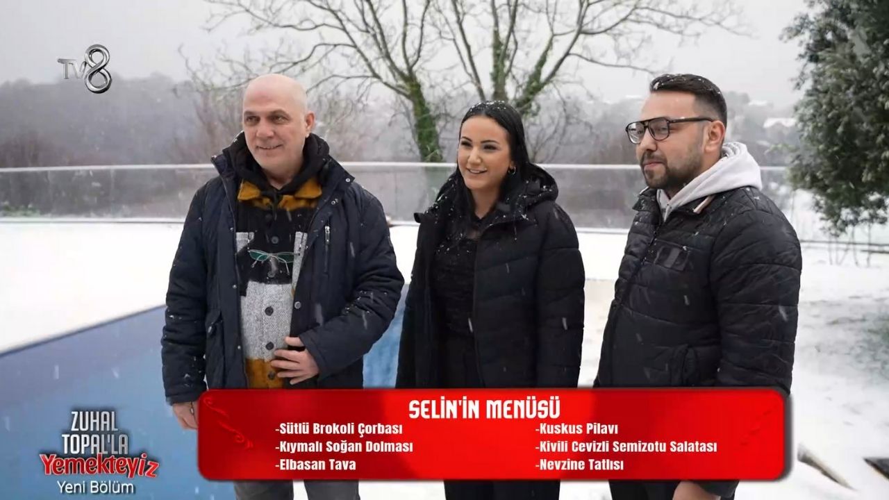 Selin Elif Arslan’ın Zuhal Topal’la Yemekteyiz Menüsünde Neler Var (2)