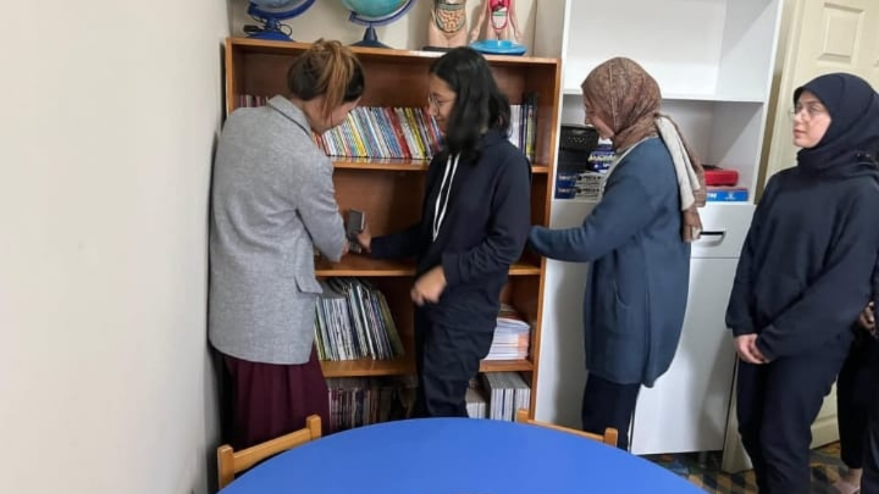 Taşköprü’de Okuma Seferberliği Kardeş Okul Kütüphanesi Güçlendi (3)