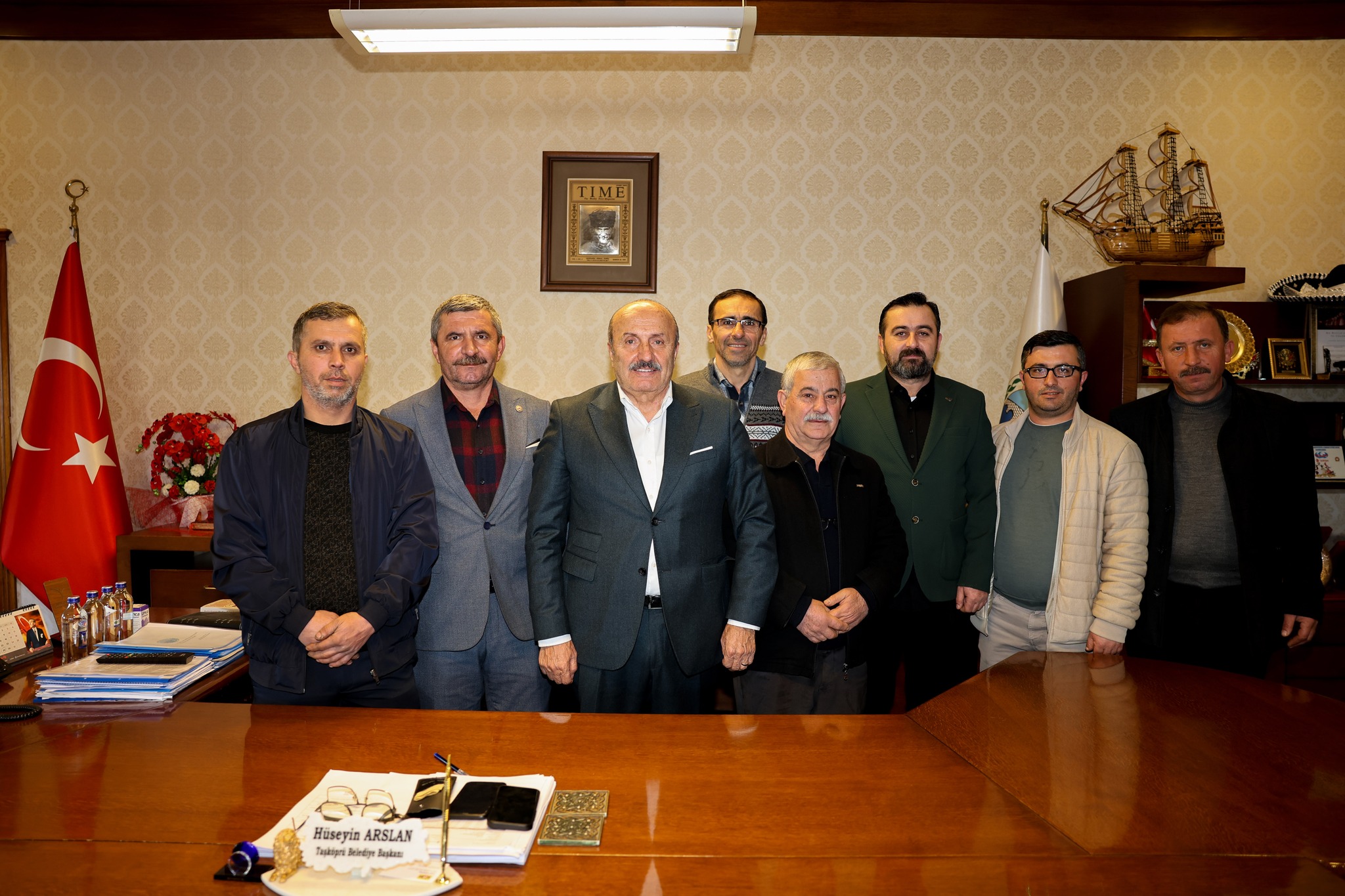 Taşköprü’de Yeni Dernek Yönetiminden Önemli Ziyaretler