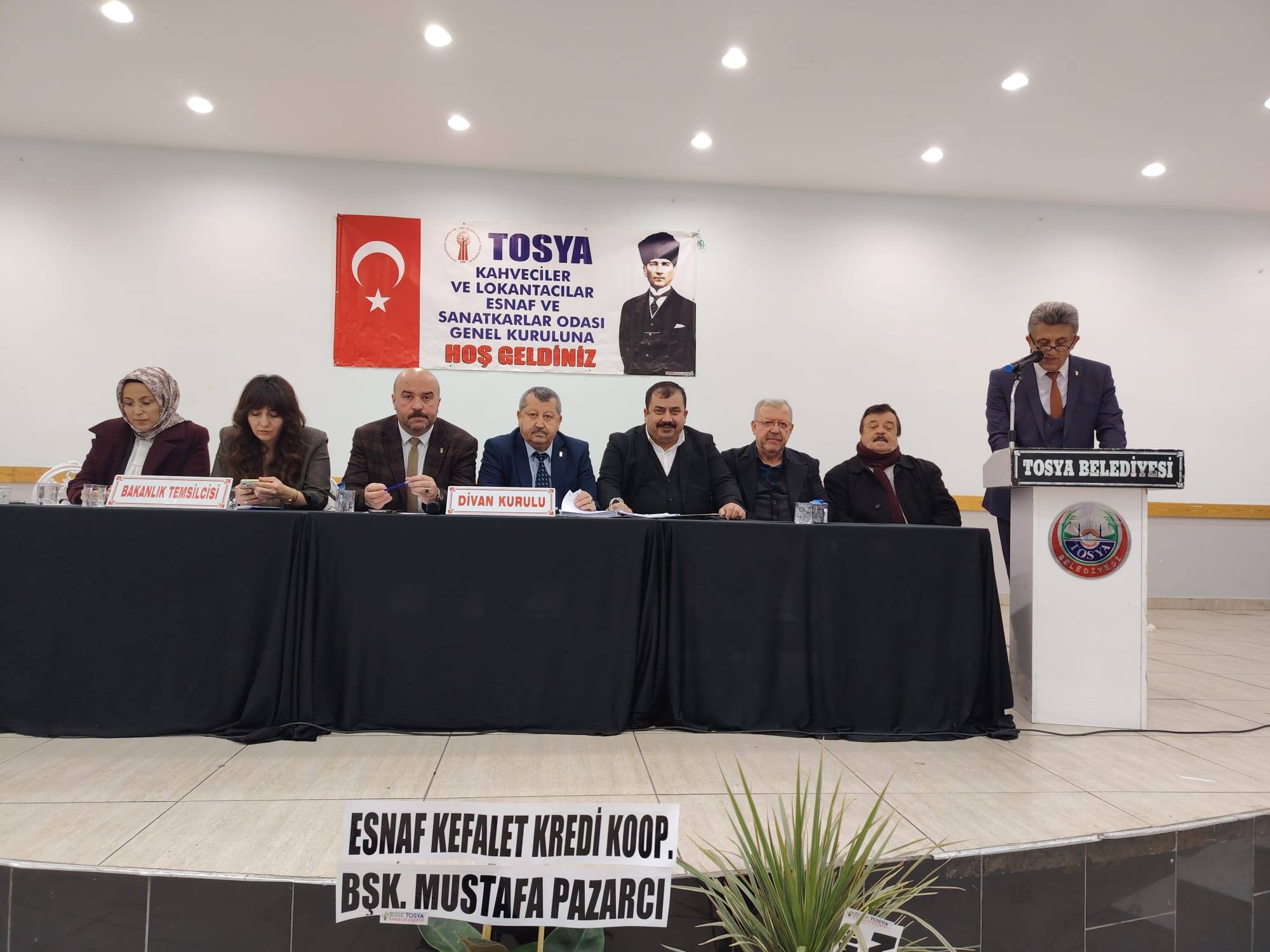 Tosya Kahveciler Ve Lokantacılar Odası’nda Necati Taşcıoğlu Güven Tazeledi2