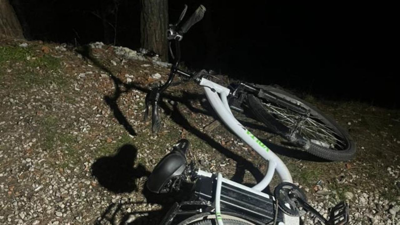 Uçuruma Yuvarlanan Elektrikli Bisiklet Sürücüsü Hayatını Kaybetti (3)