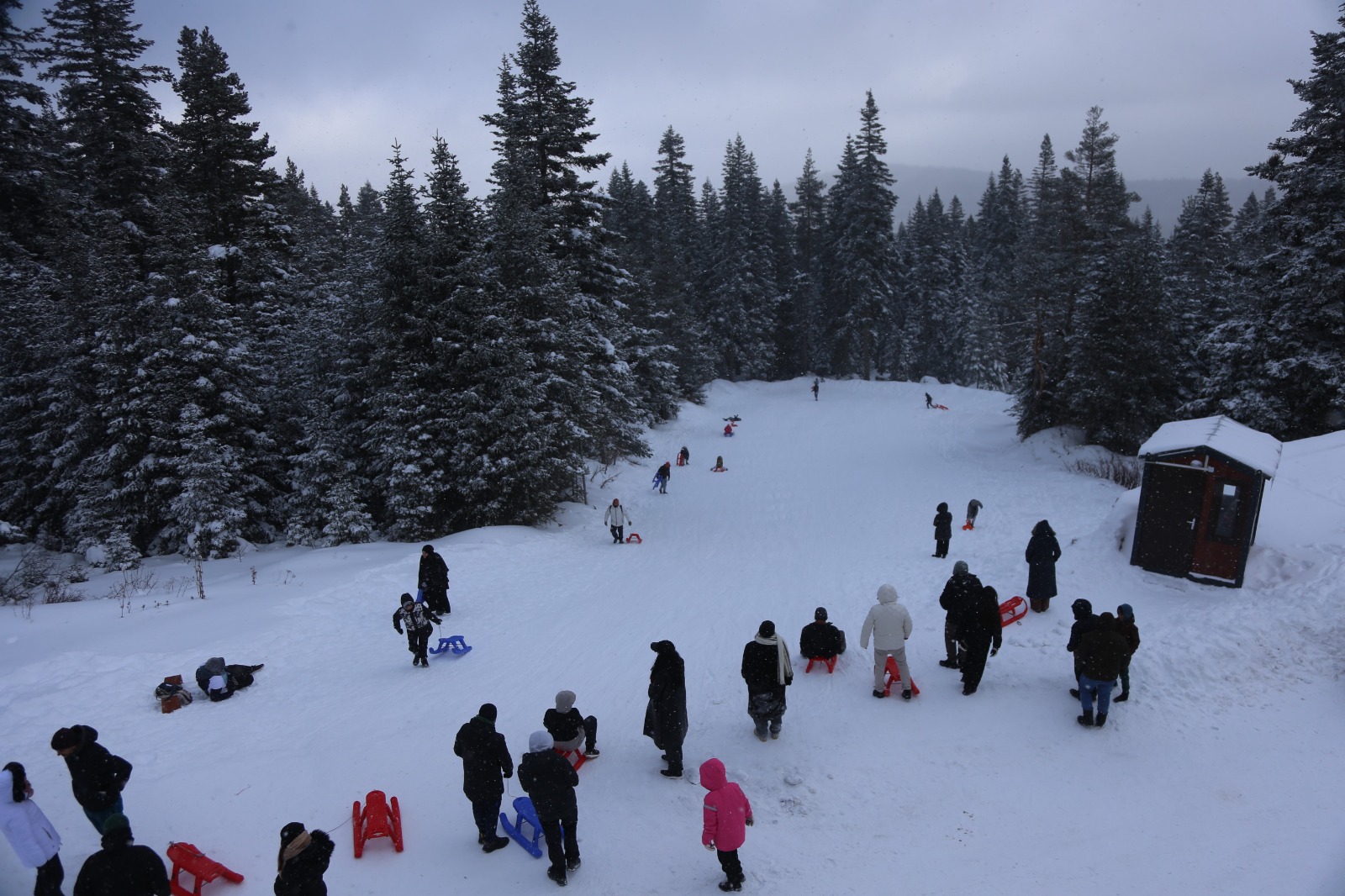 Vatandaşlar Yeni Yıl Tatilini Kastamonu'da Değerlendirdi 888888888888